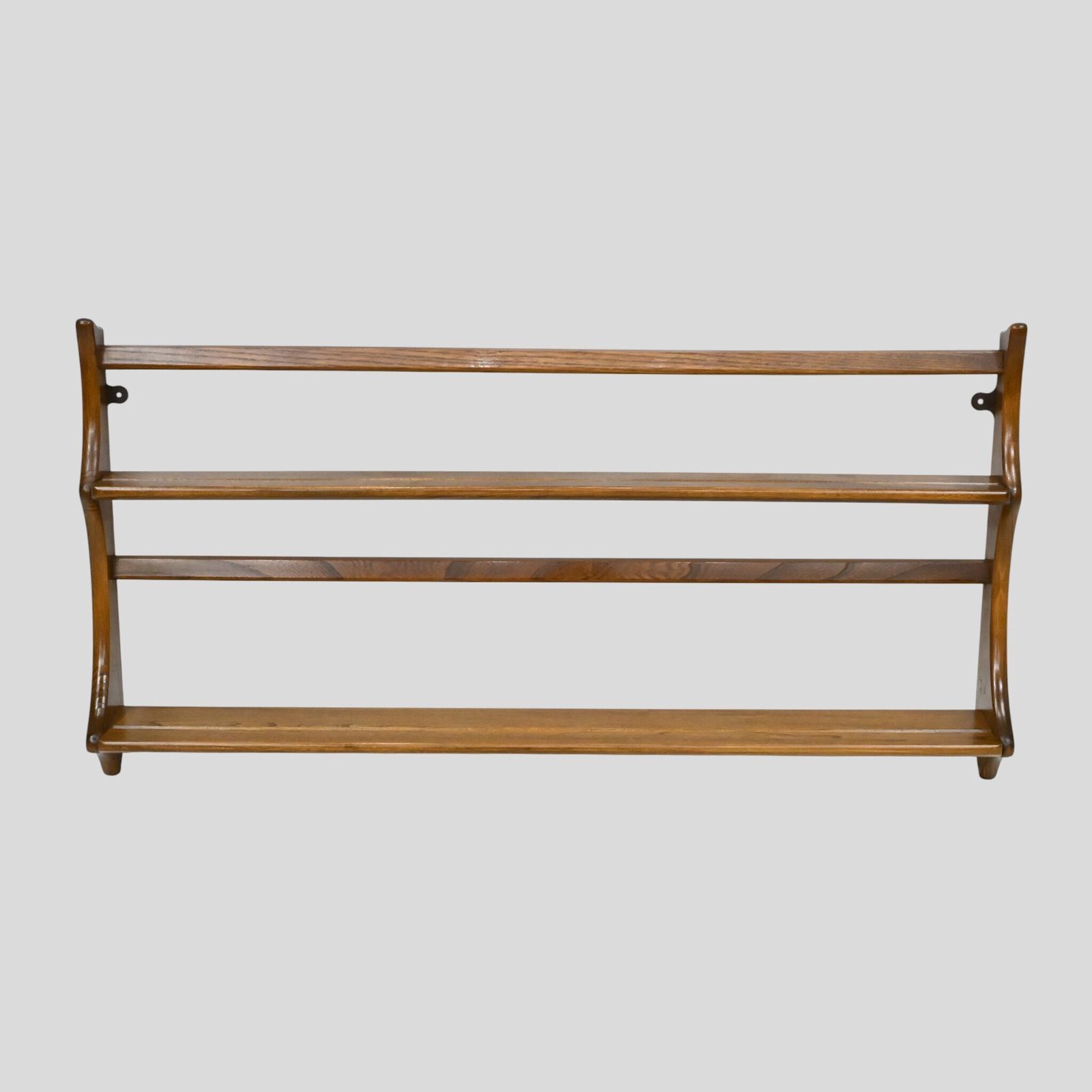Ercol Hanging Plate Rack Golden Dawn With Fixings Model 268 Exc Free Delivery photo furniture