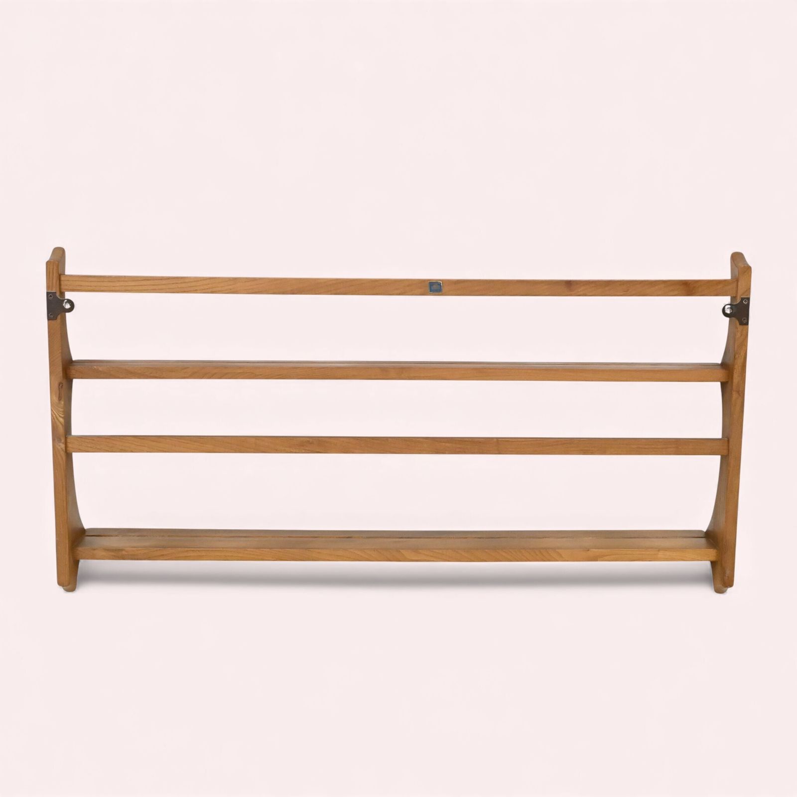 Ercol Hanging Plate Rack Model 268 Light Finish With Fixings Free Uk* Delivery photo Furniture