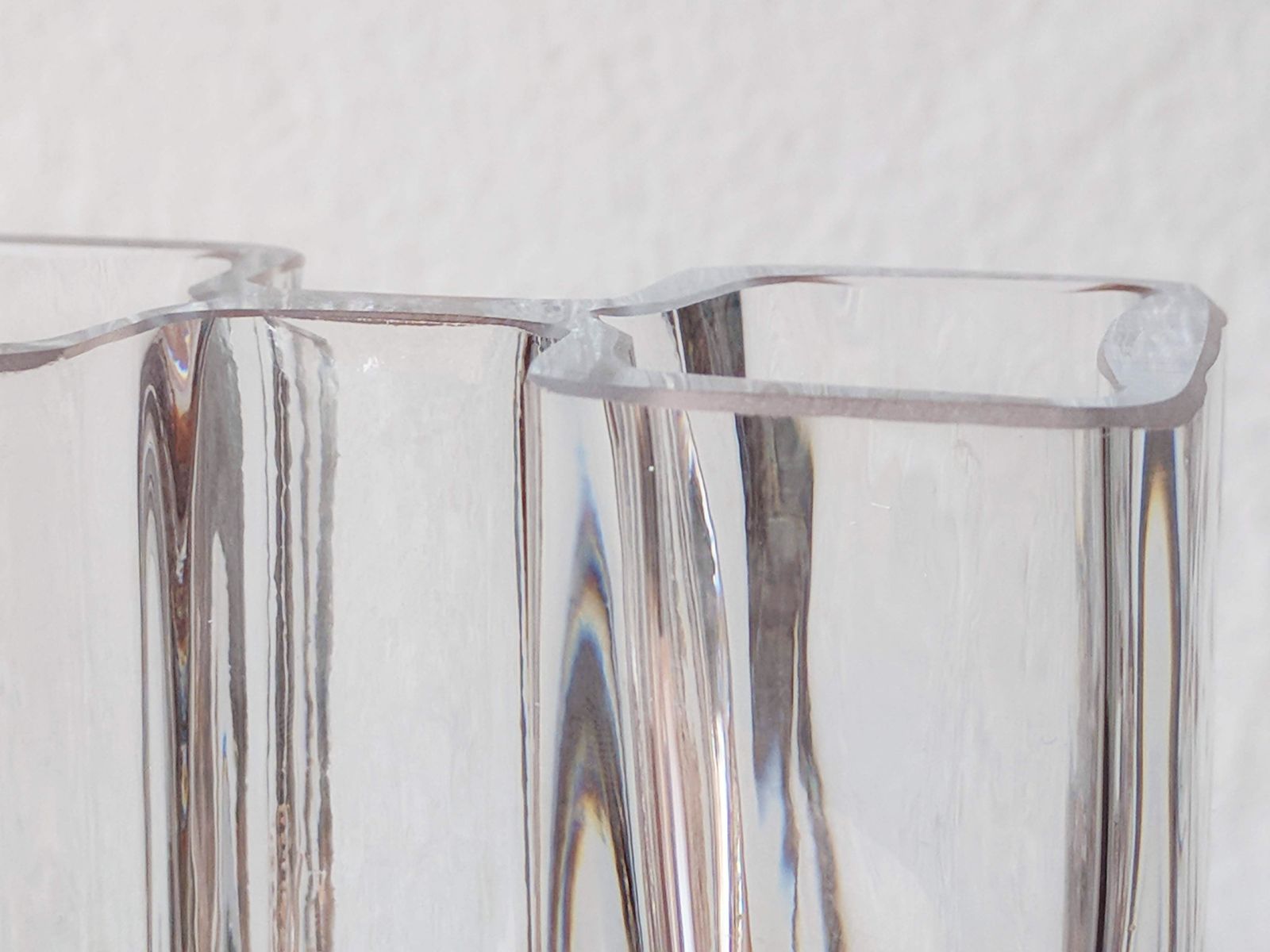 photo buy Sculptural Crystal Glass Vases By Josef Riedel For Riedel Glass, Austria, 1970s, Set Of 2