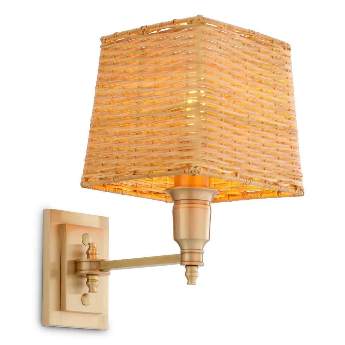 photo for sale Set Of Two Wall Lamp In Brass Finish