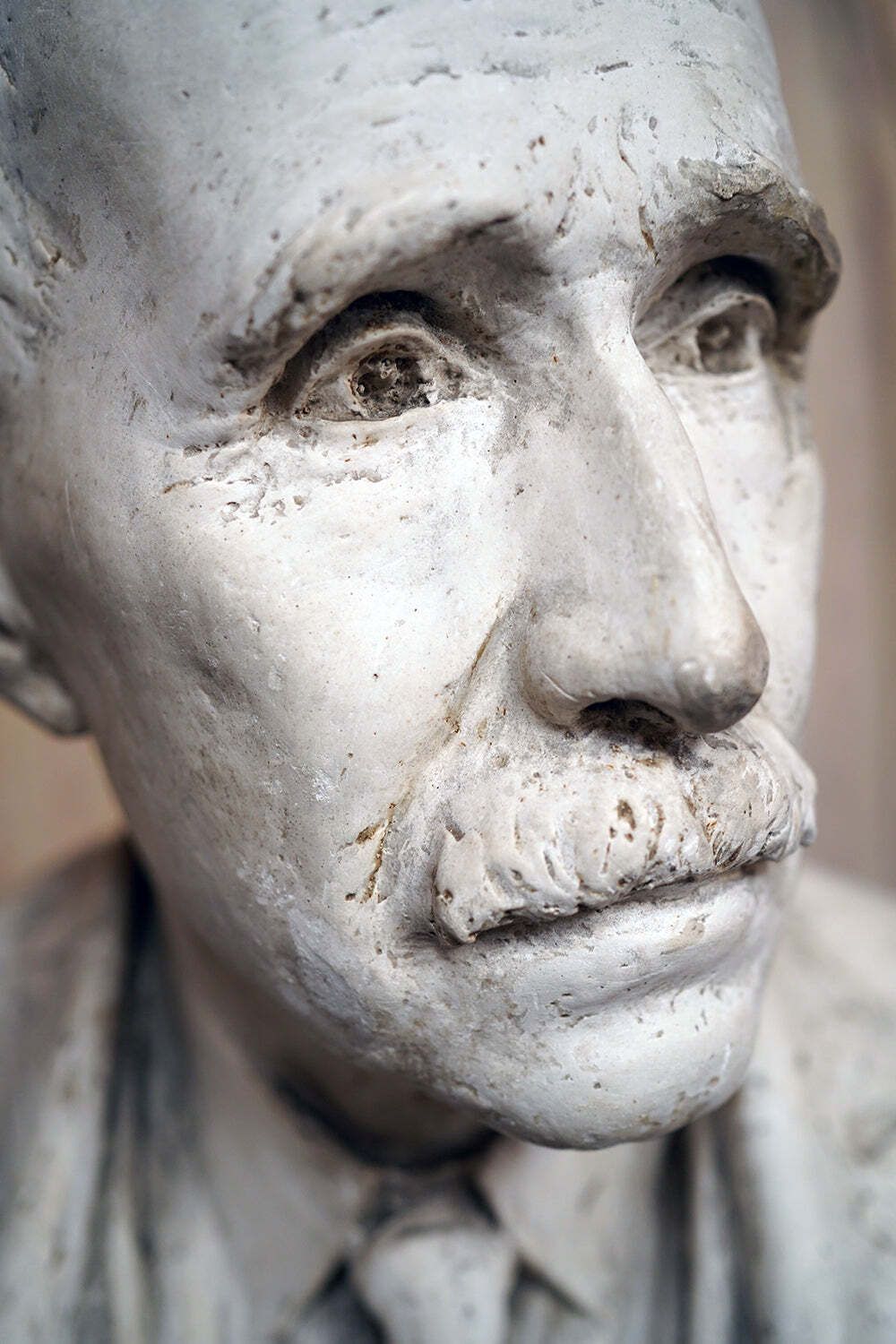 An Early 20thc Scottish Plaster Portrait Bust Of George Hope Tait By Thomas J. Clapperton 1929 photo 895.0