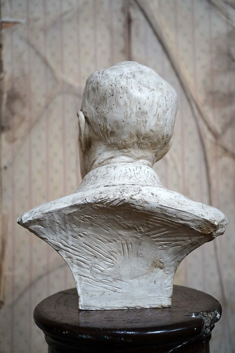 895.0 An Early 20thc Scottish Plaster Portrait Bust Of George Hope Tait By Thomas J. Clapperton 1929 photo