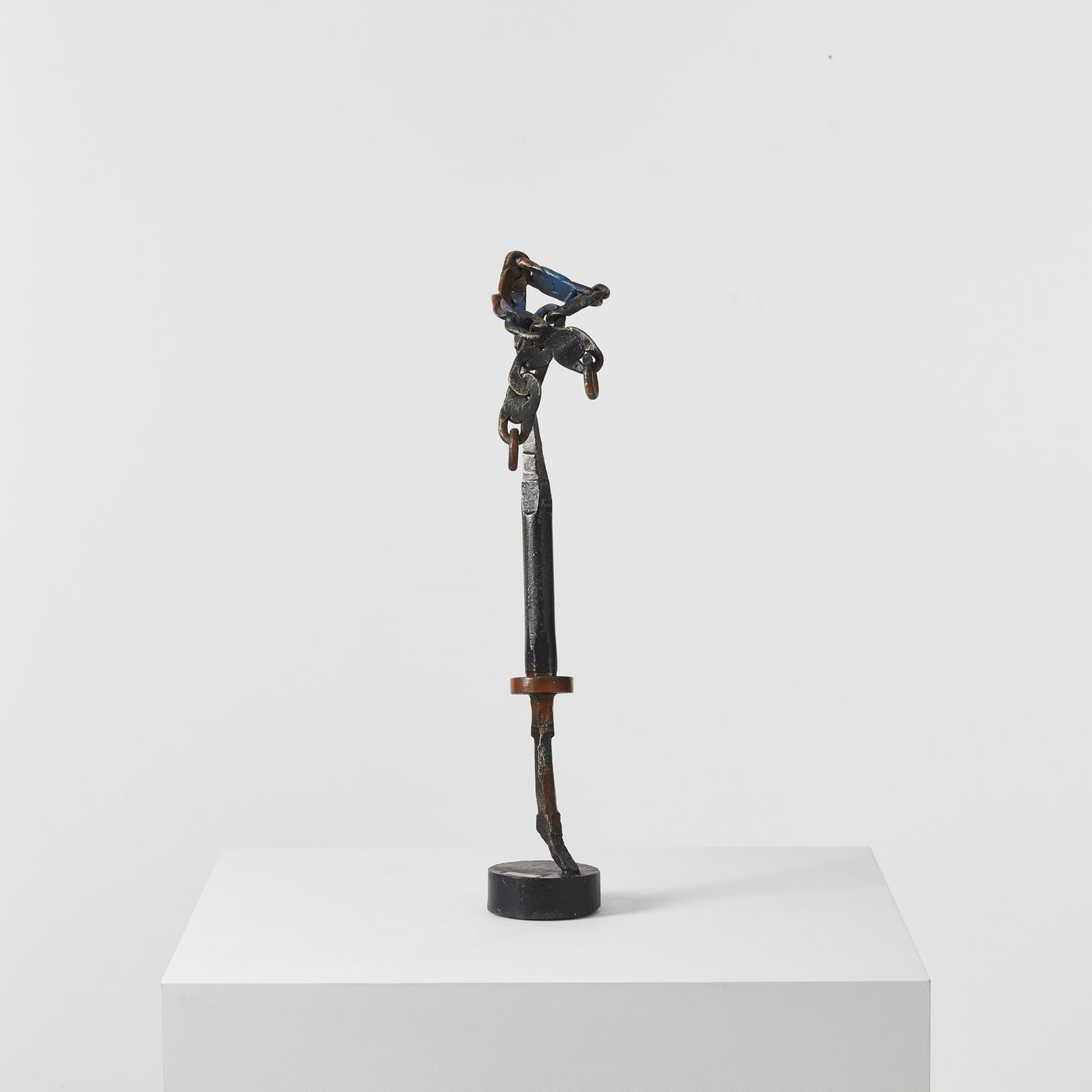 Salvino Marsura Anelli Sculpture Treviso, Italy, 2000s photo furniture