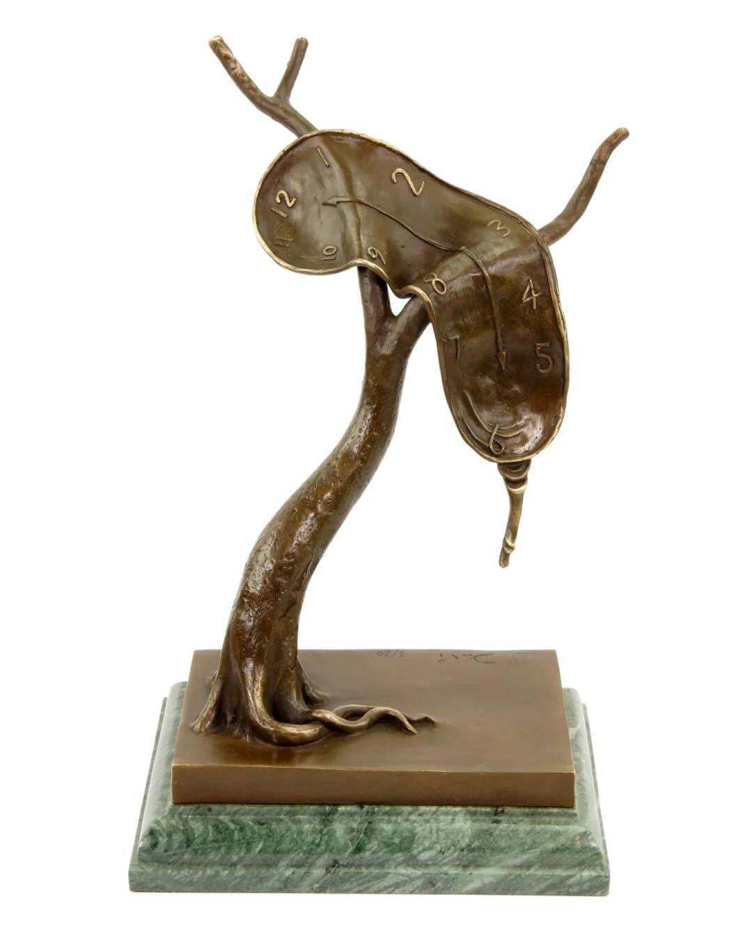 Bronze Sculpture "Melting Clock" By Salvador Dalí photo furniture