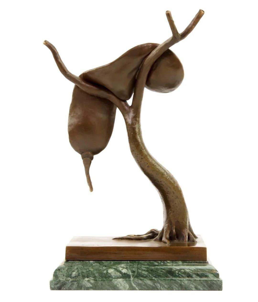 Bronze Sculpture "Melting Clock" By Salvador Dalí photo for sale