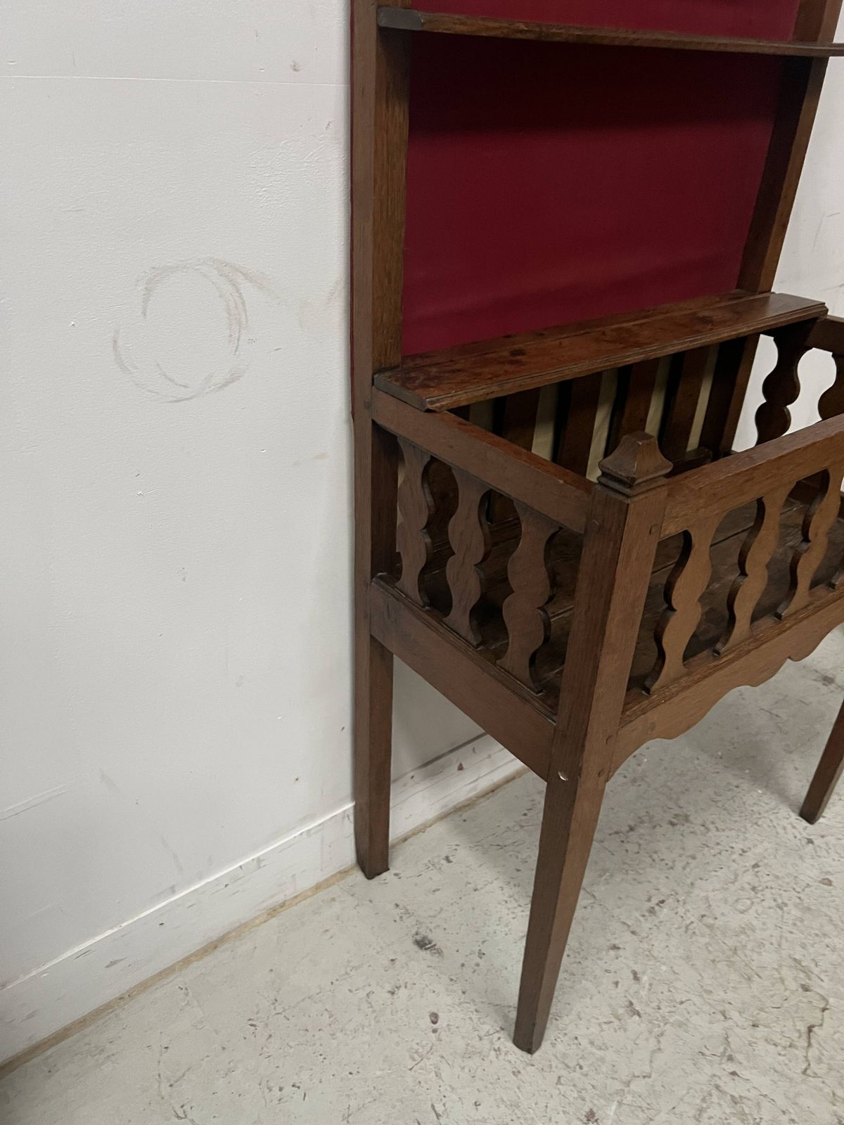 Page 1 Of 13 "Picardy Stem Trapped" Oak Cabinet, 18th Century photo vintage