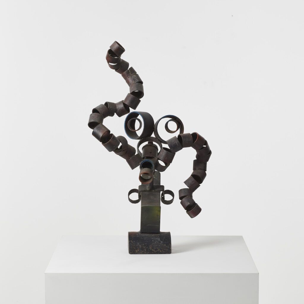 Salvino Marsura Gallo Navigatore Sculpture Treviso, Italy, 1980s photo furniture