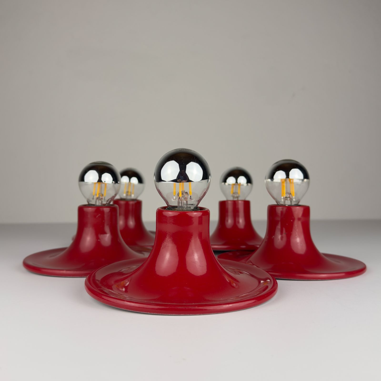 photo vinterior Mid Century Wall Lamp By Targetti Sankey, Italy 1970s
