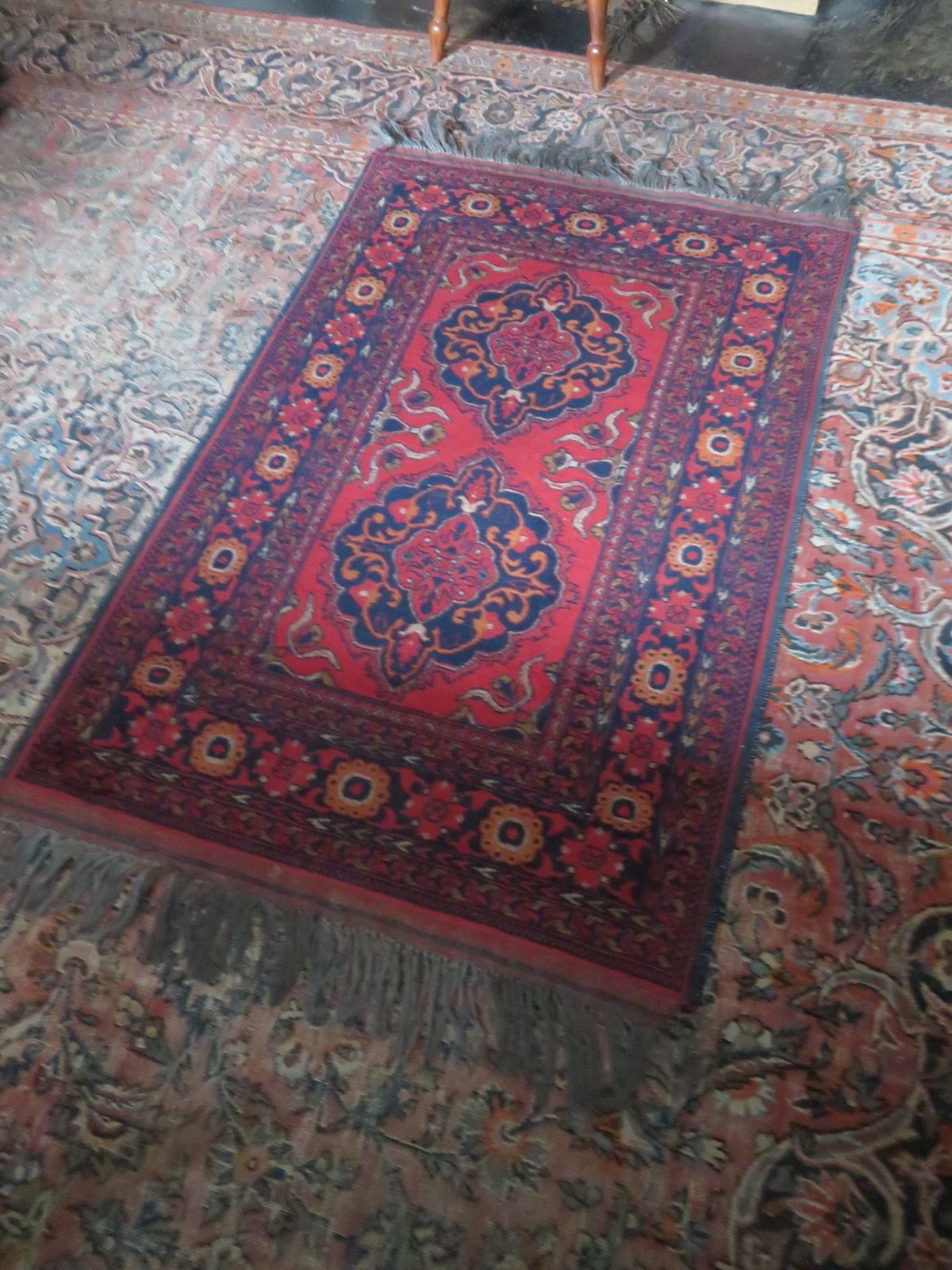 Afghan Herat Rug. West Afghanistan. 153cm X 99cm. photo Textiles