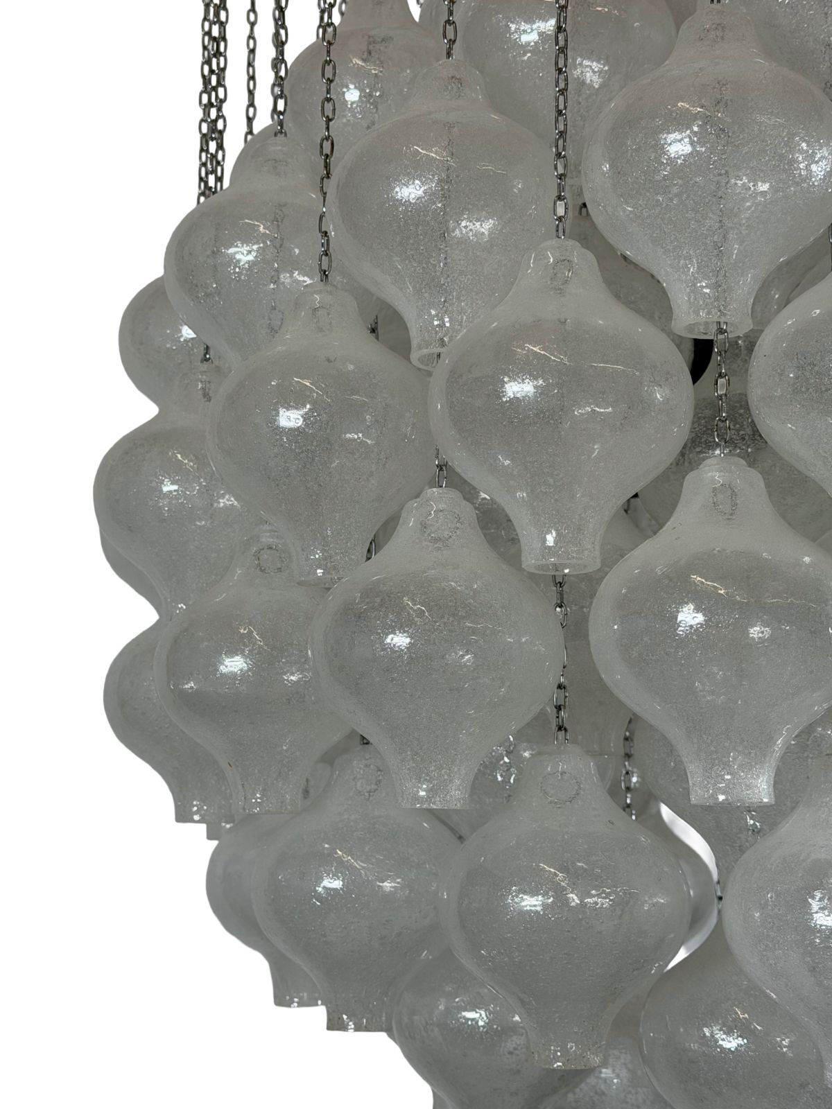 60s 70s "Tulipan" Chandelier By J.T. Squid For Squid Austria photo vinterior