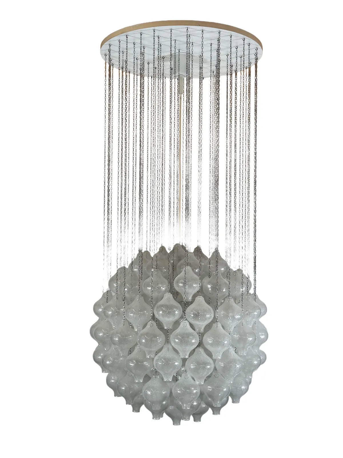 photo for sale 60s 70s "Tulipan" Chandelier By J.T. Squid For Squid Austria