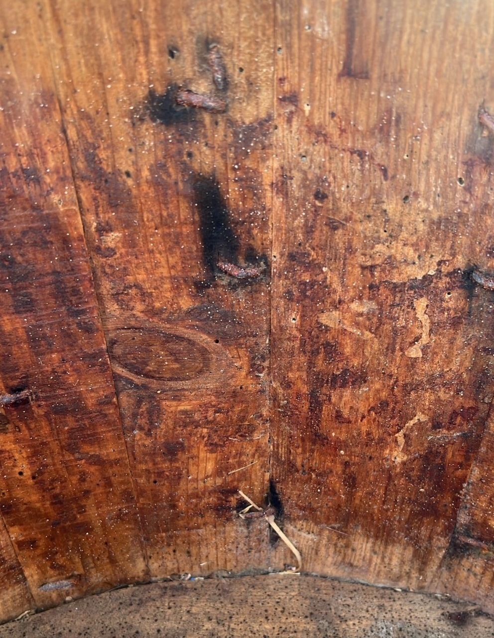 photo furniture A Striking And Highly Sculptural 19th Century Primitive Wooden Tub