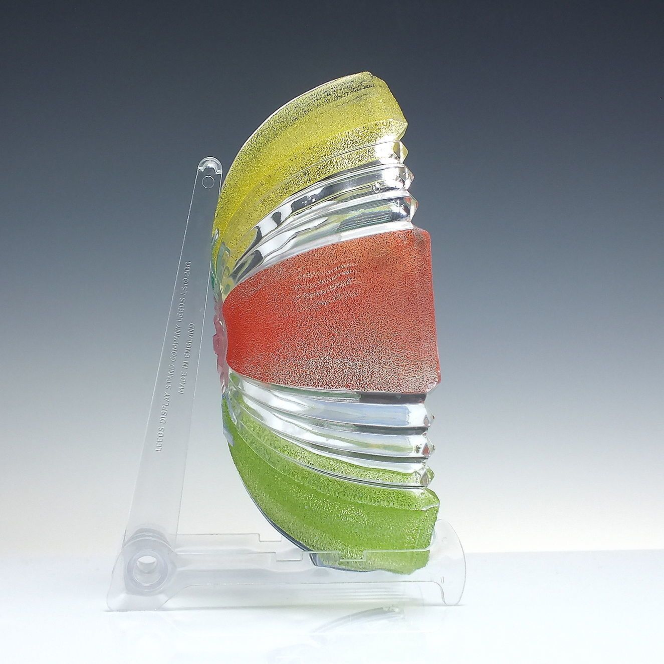 Art Deco Harlequin Glass Dessert Bowl Set C1930 50 photo vinterior