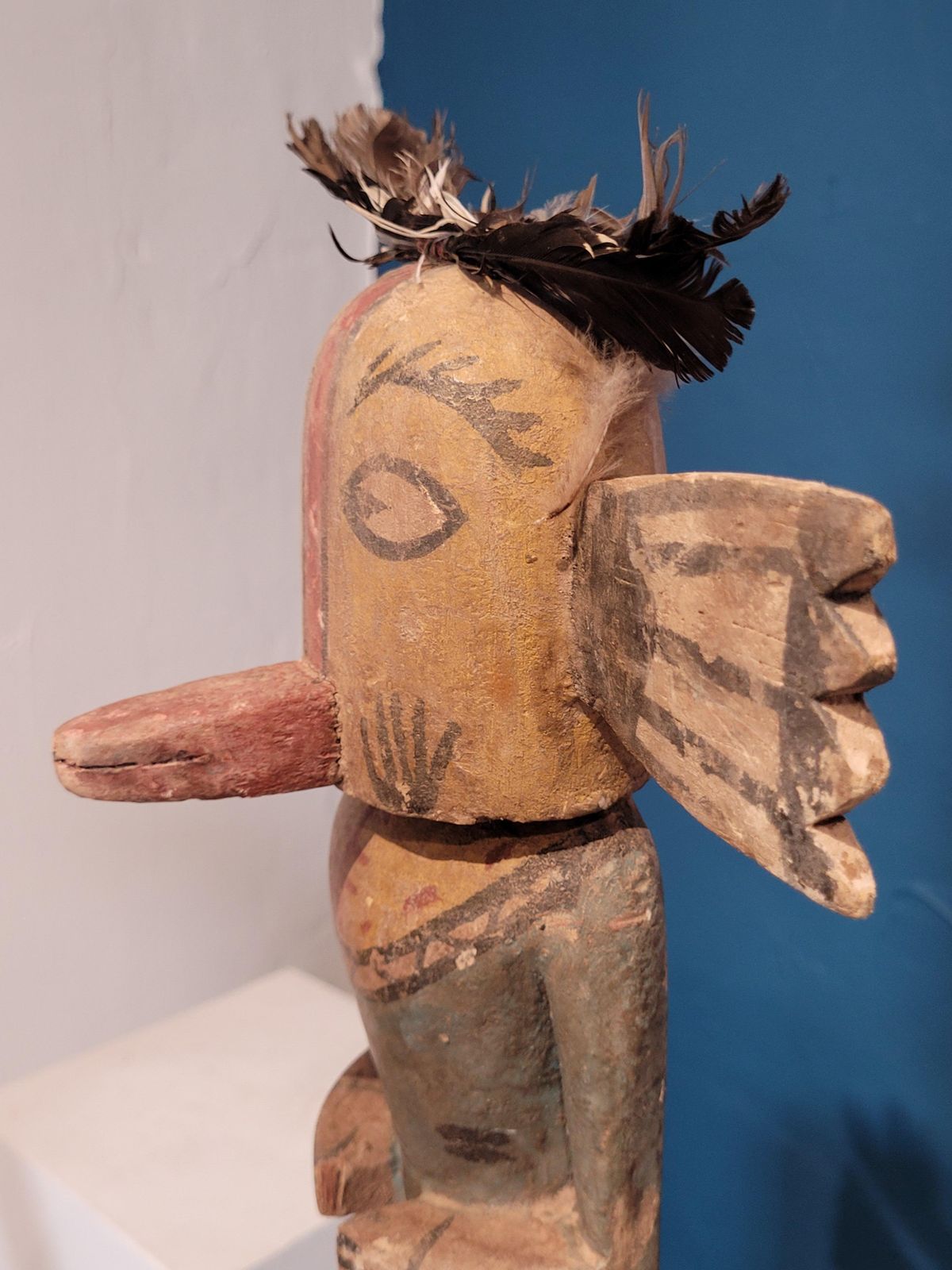Hopi Katsina Doll By Hopi Tribesmen, photo vintage