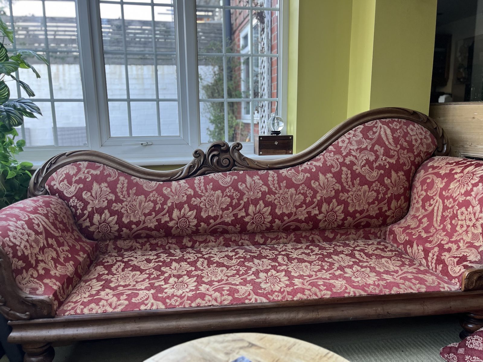 Victorian Mahogany Couch