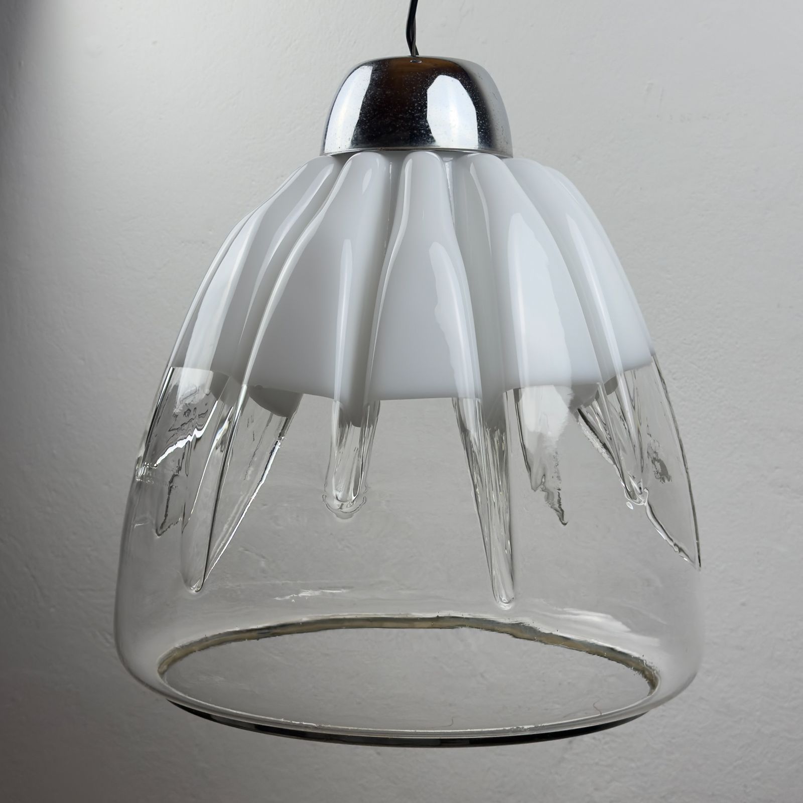Original Murano Pendant Lamp By Toni Zuccheri For Veart, Italy 1960s