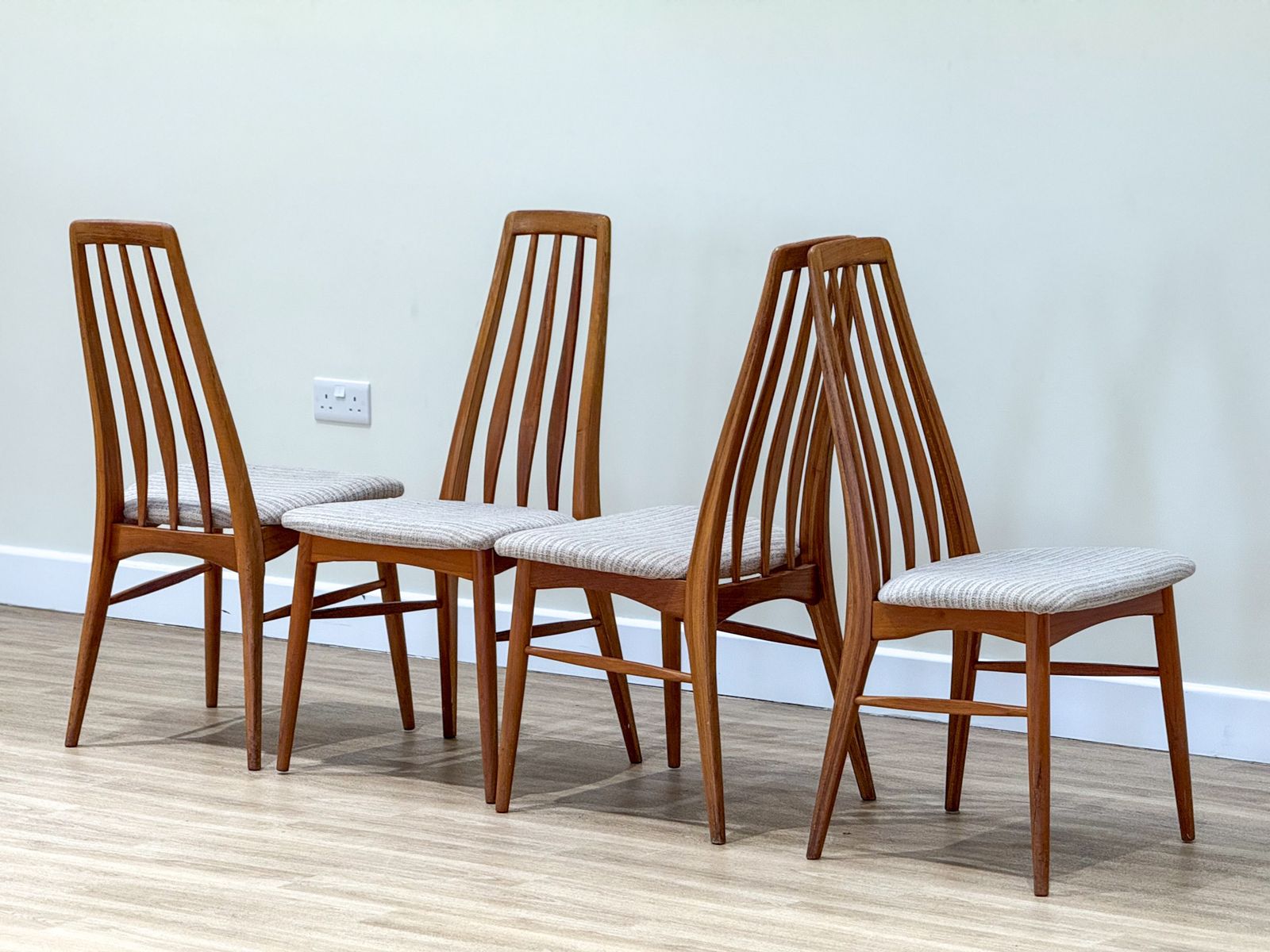 A Set Of Four Eva Chairs By (Koefoed Hornslet) photo buy
