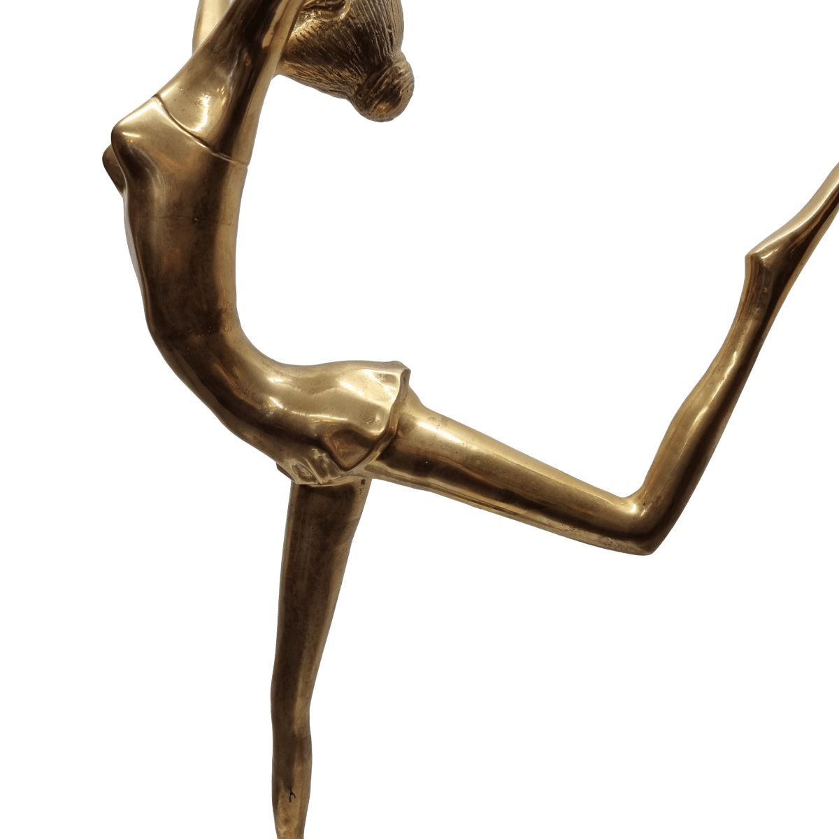Brass Ballerina In The Style Of Somchai Hattakitkosol, From Around The 1960s photo Art