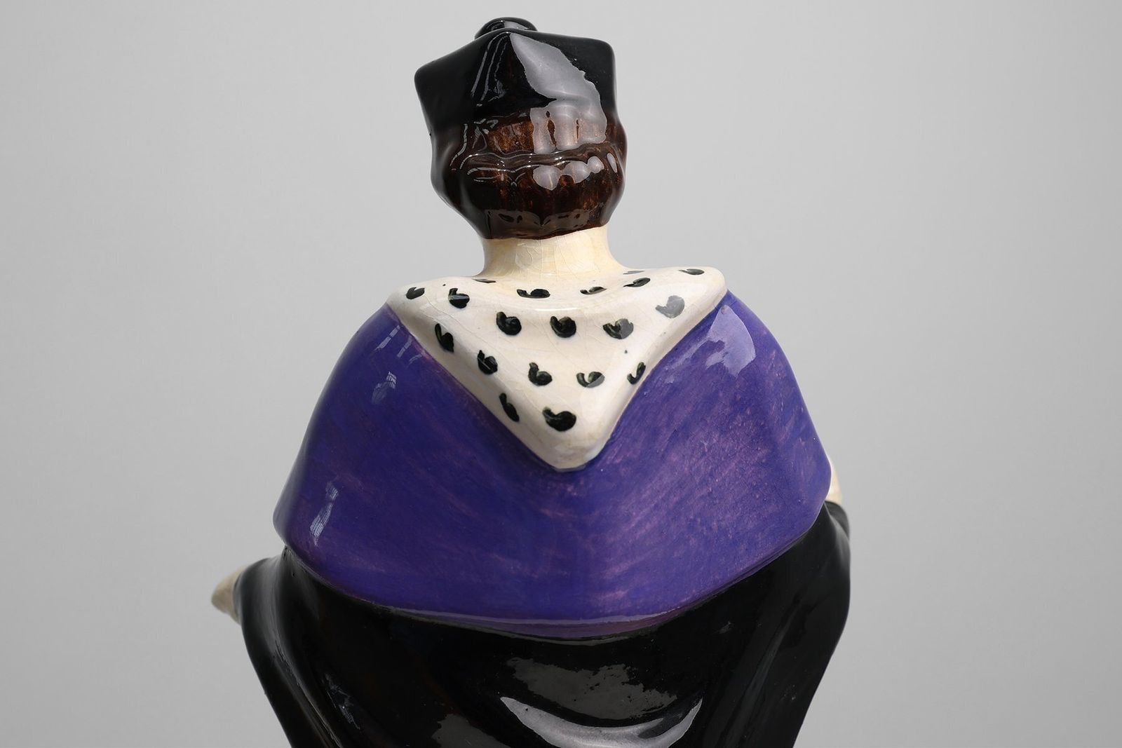 photo furniture St. Yves Earthenware Statue By Jos Kervella For Henriot Quimper, France, 1947