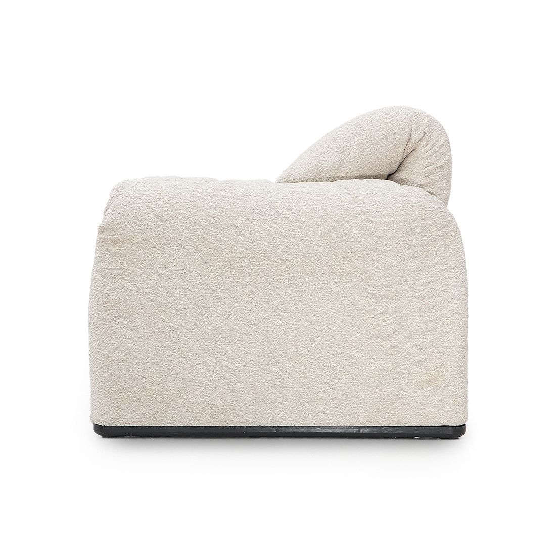Furniture “Maralunga” Armchair With Pouf By Vico Magistretti For Cassina, 1970s photo