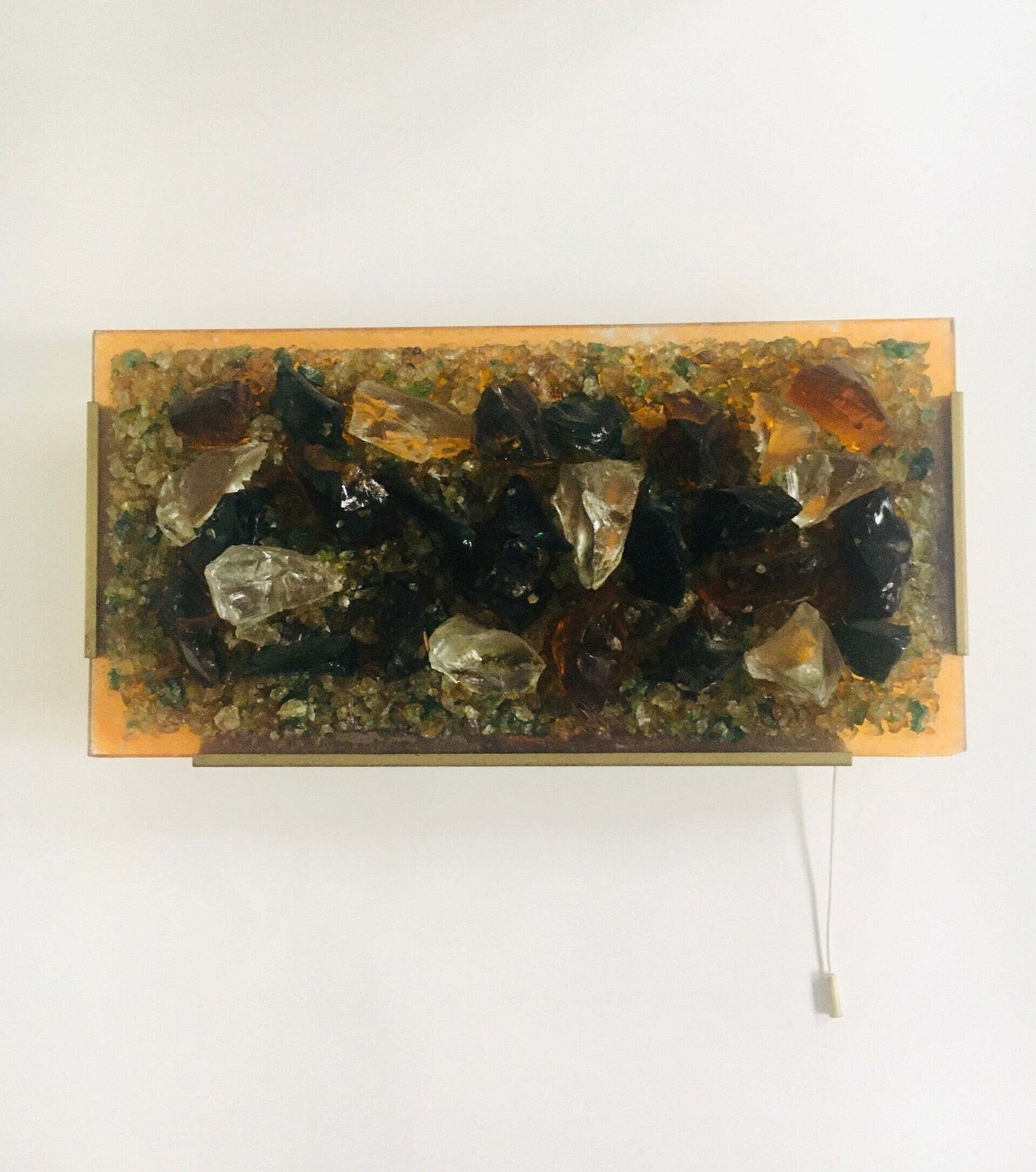 Vintage Design Art Glass Wandlamp Van Cosack Leuchten, Duitsland, Ca. Jaren 1960 photo 575.0