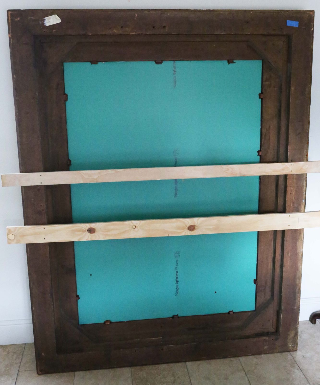 Antique 19th Century Very Large Gilt Overmantle Floor Or Wall Mirror – Fine Quality photo vintage