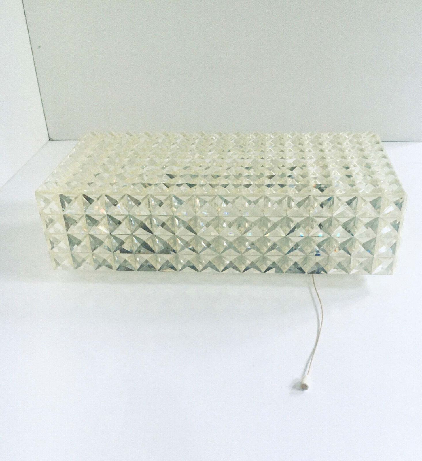 Vintage Design Plexiglass Wall Lamp By Erco Leuchten, Germany 1960's photo Lighting