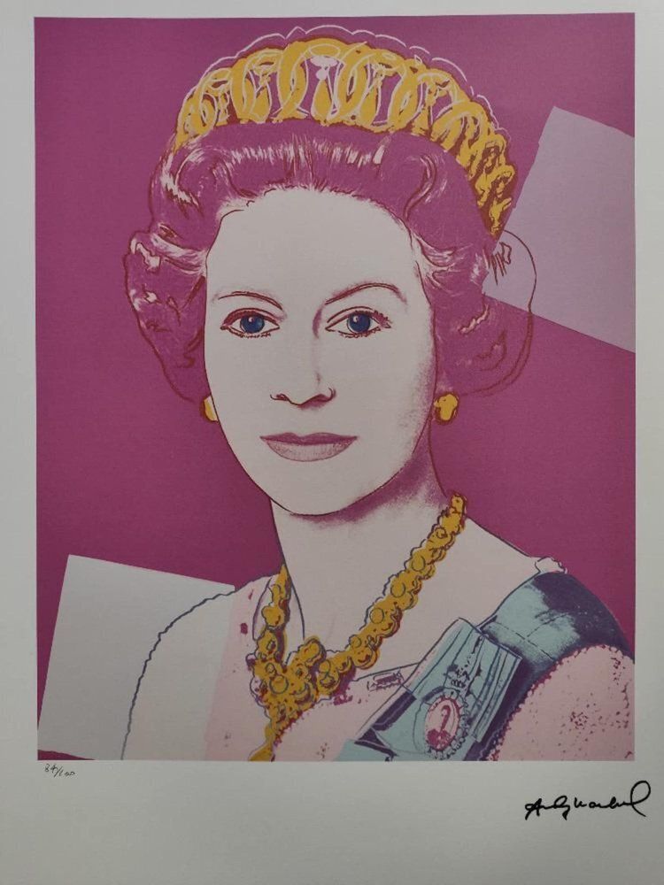 After Andy Warhol, Queen Elizabeth II, 1980s, Print photo 4760.0