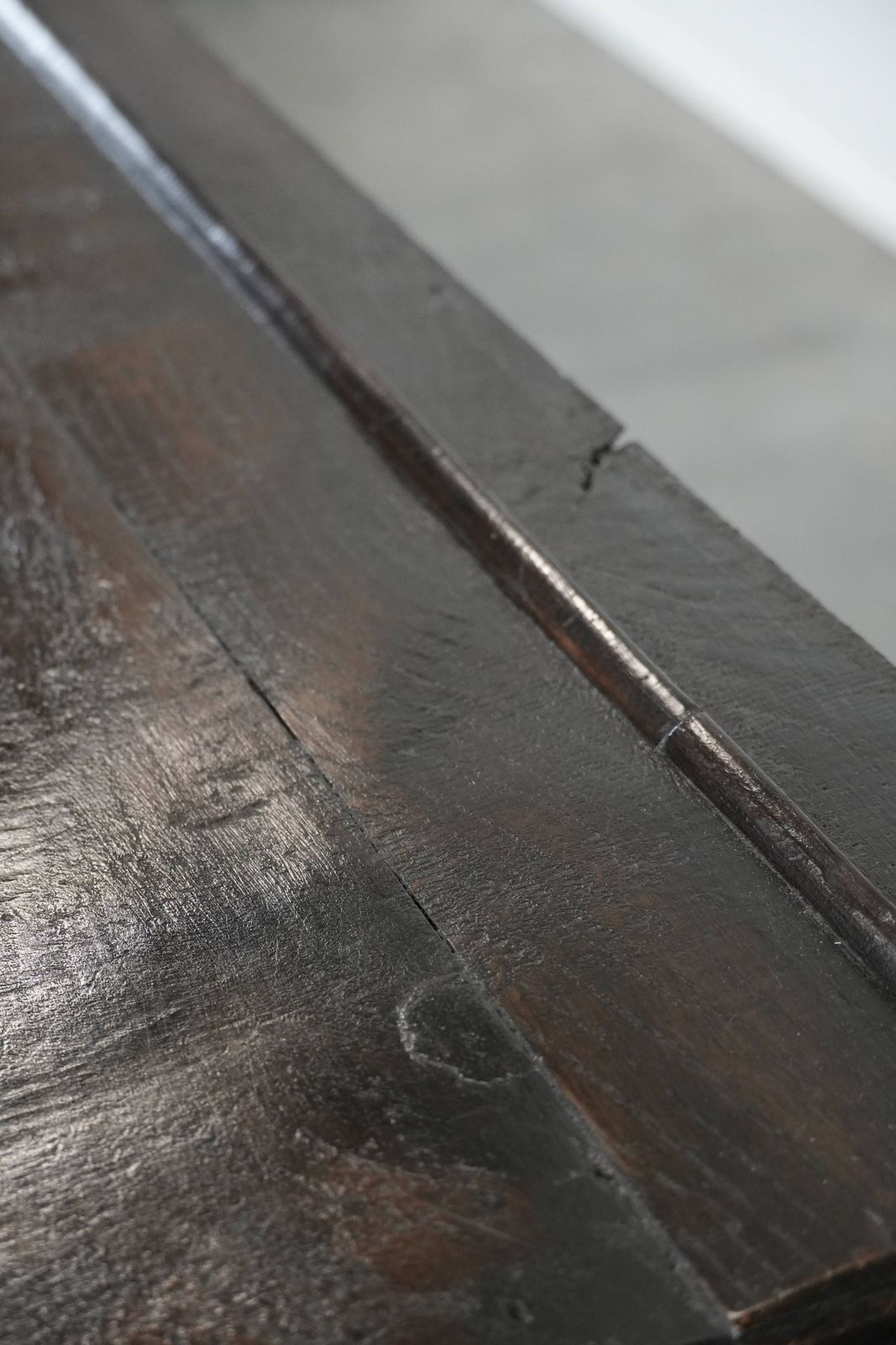 photo vinterior Antieke 18e Eeuwse Engelse Sidetafel/Dressoir Van Eiken Met Mooie Patina