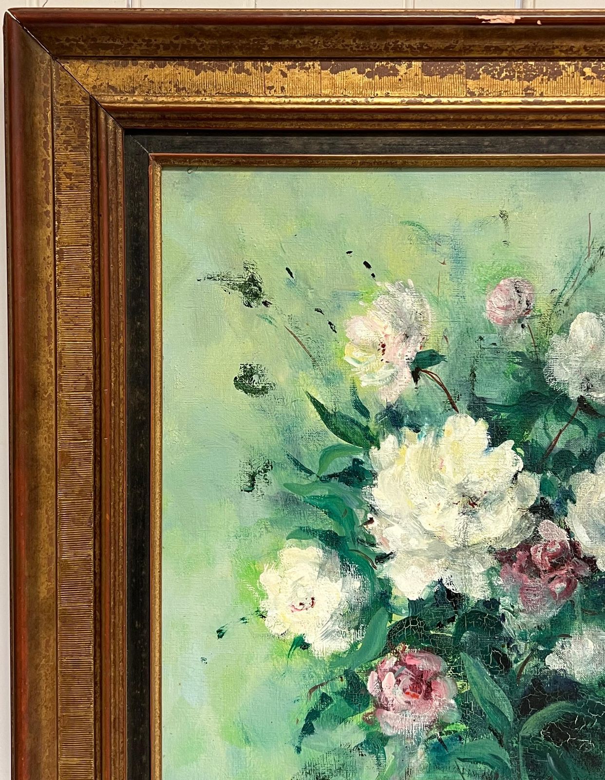 Pierre Piot (1921 1998)large 20th Century French Impressionist Oil Still Life Flowers photo Art
