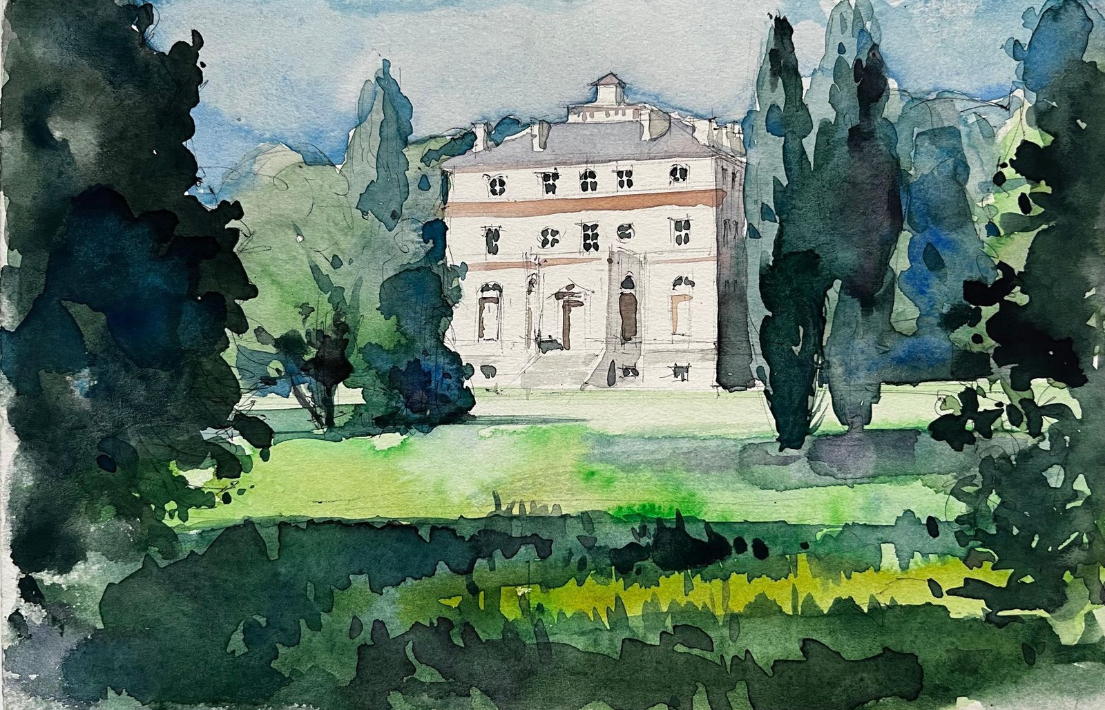 Pierre Neveuroyaumont Abbey Landscape French Historic Architecture Grand Manor And Gardens