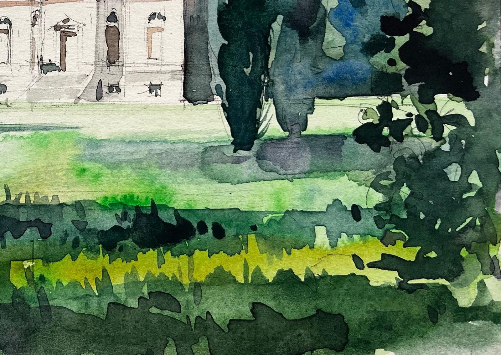 Pierre Neveuroyaumont Abbey Landscape French Historic Architecture Grand Manor And Gardens photo Art