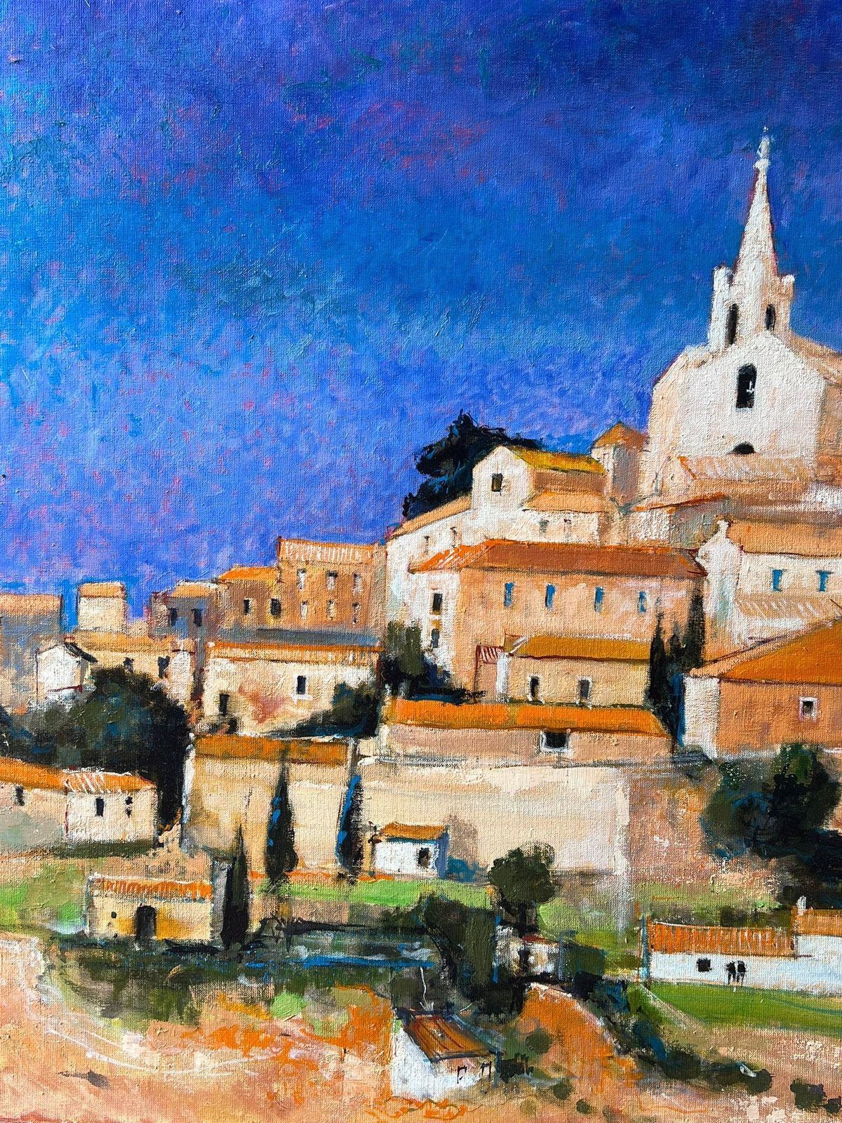 Pierre Neveuhuge French Contemporary Oil Painting Bonnieux Luberon Provence Village photo 3460.0