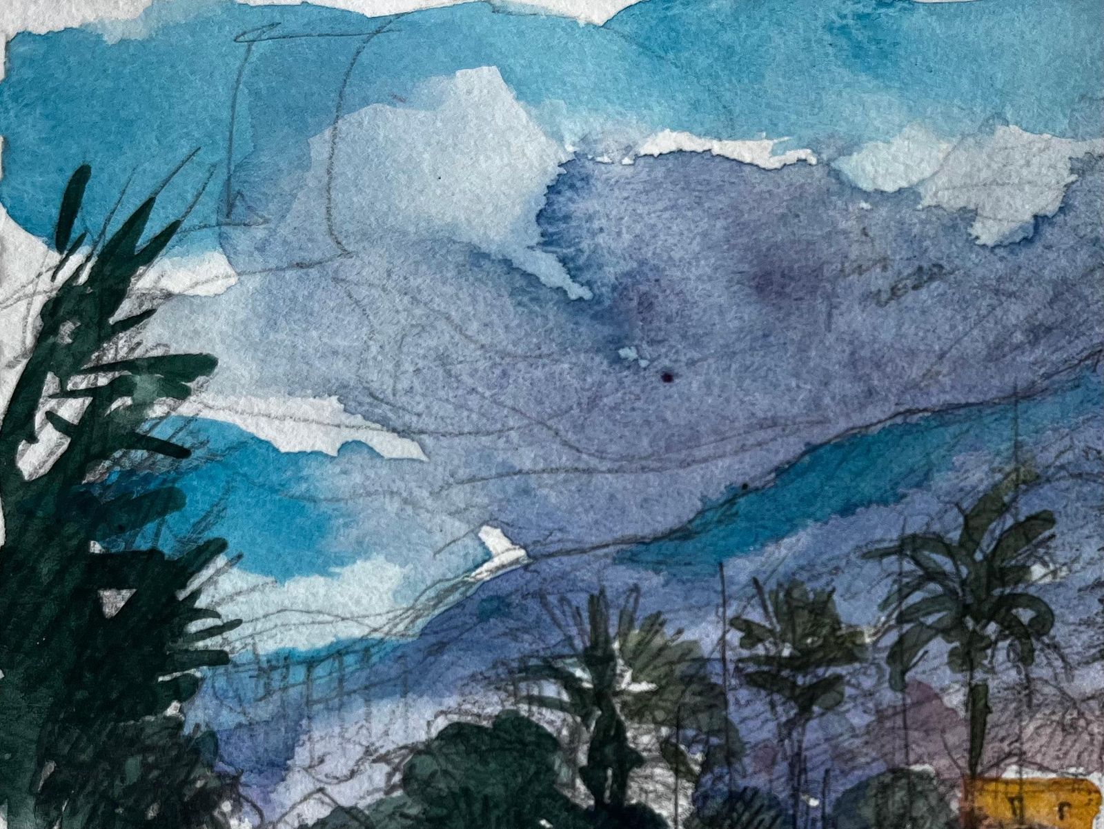 Pierre Neveumenton French Riviera Coastal Street Scene With Palm Trees And Hills photo vinterior
