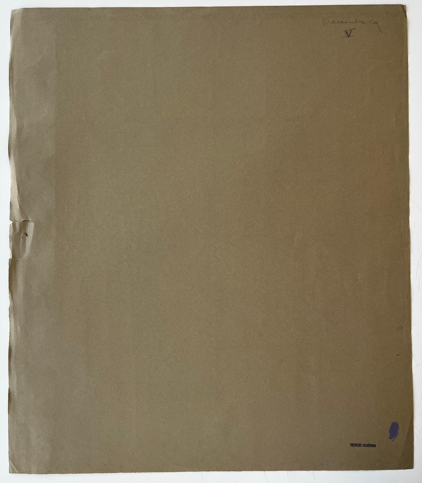 Serge Guerin (1916)mid Century French Geometric Abstract In Multicolour Gouache On Paper photo buy