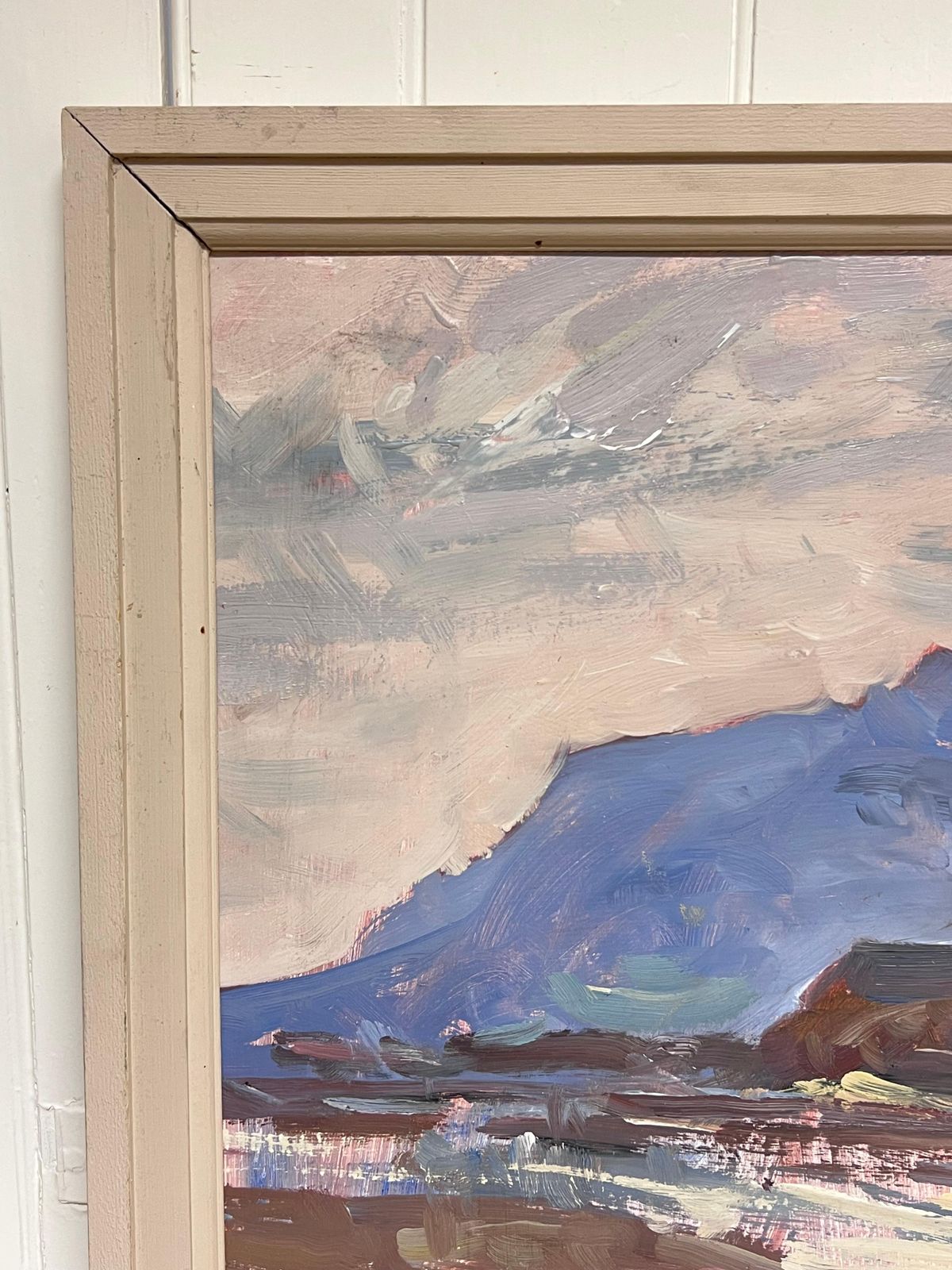 William B Dealtryfine British Impressionist Antique Oil Painting Scottish Highlands Ben Nevis photo Art