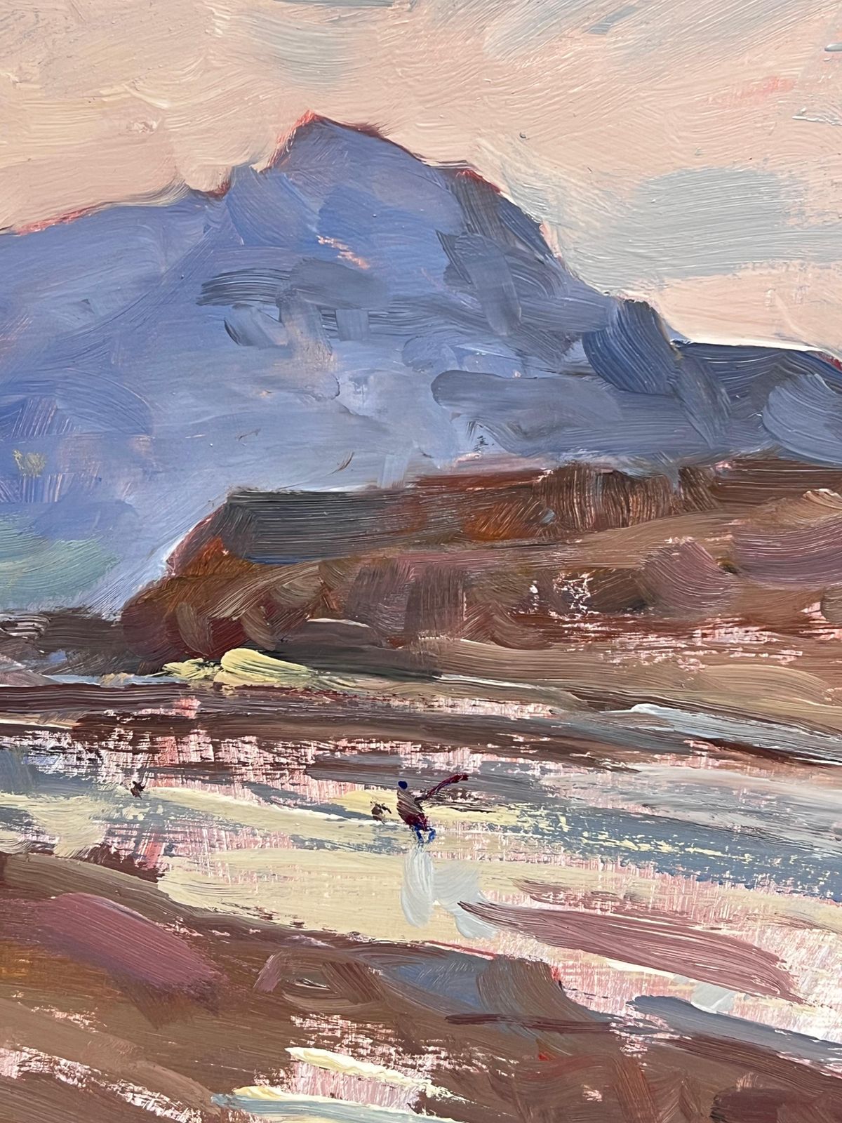 William B Dealtryfine British Impressionist Antique Oil Painting Scottish Highlands Ben Nevis photo buy