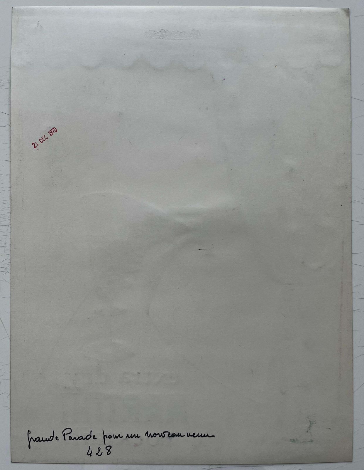 Guy Nicodmartini Advertising Design Extra Dry Cocktail French Modernist Gouache photo buy