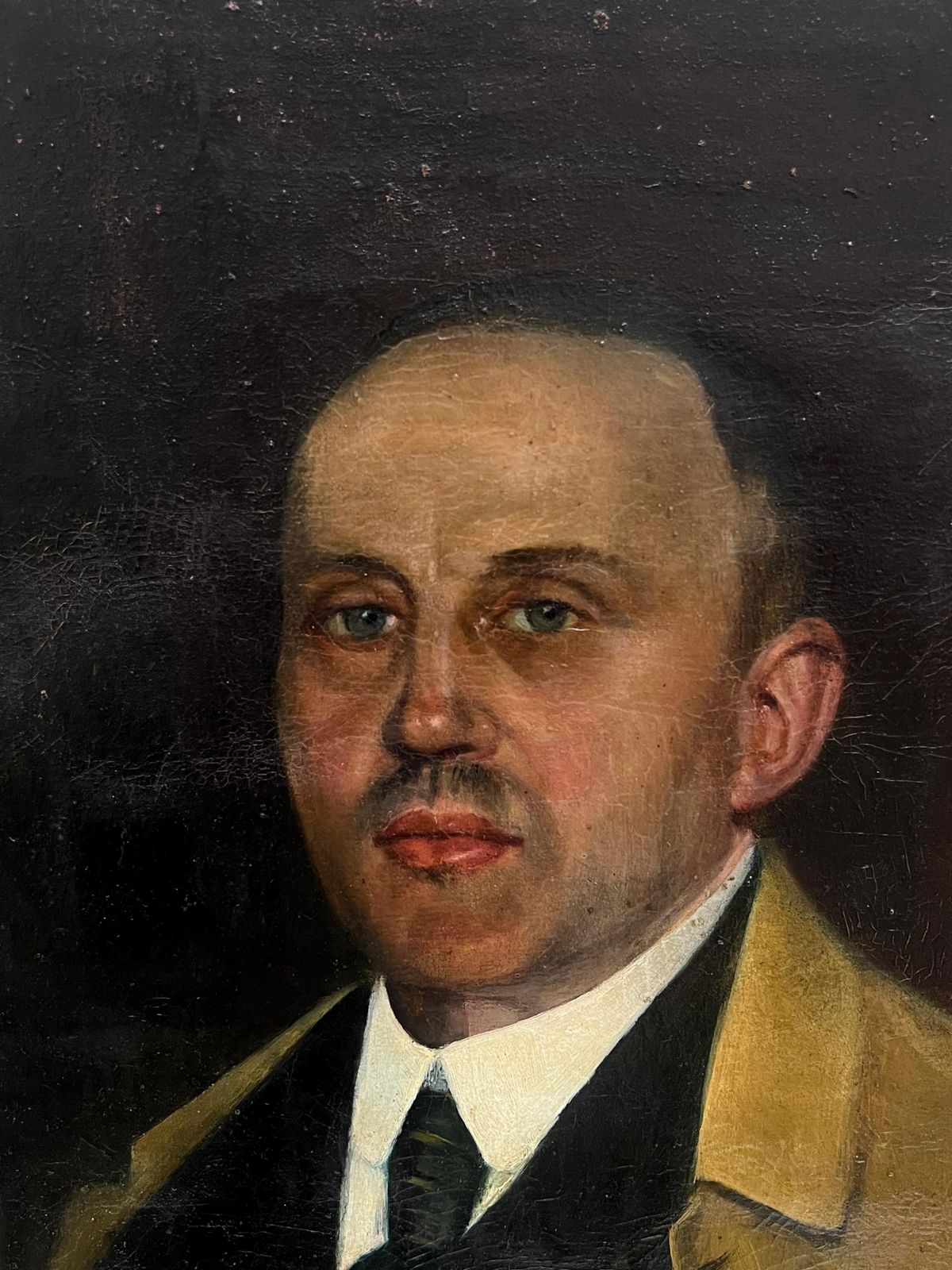 French School19th Century French Signed Oil Painting Portrait Of Distinguished Gentleman photo buy
