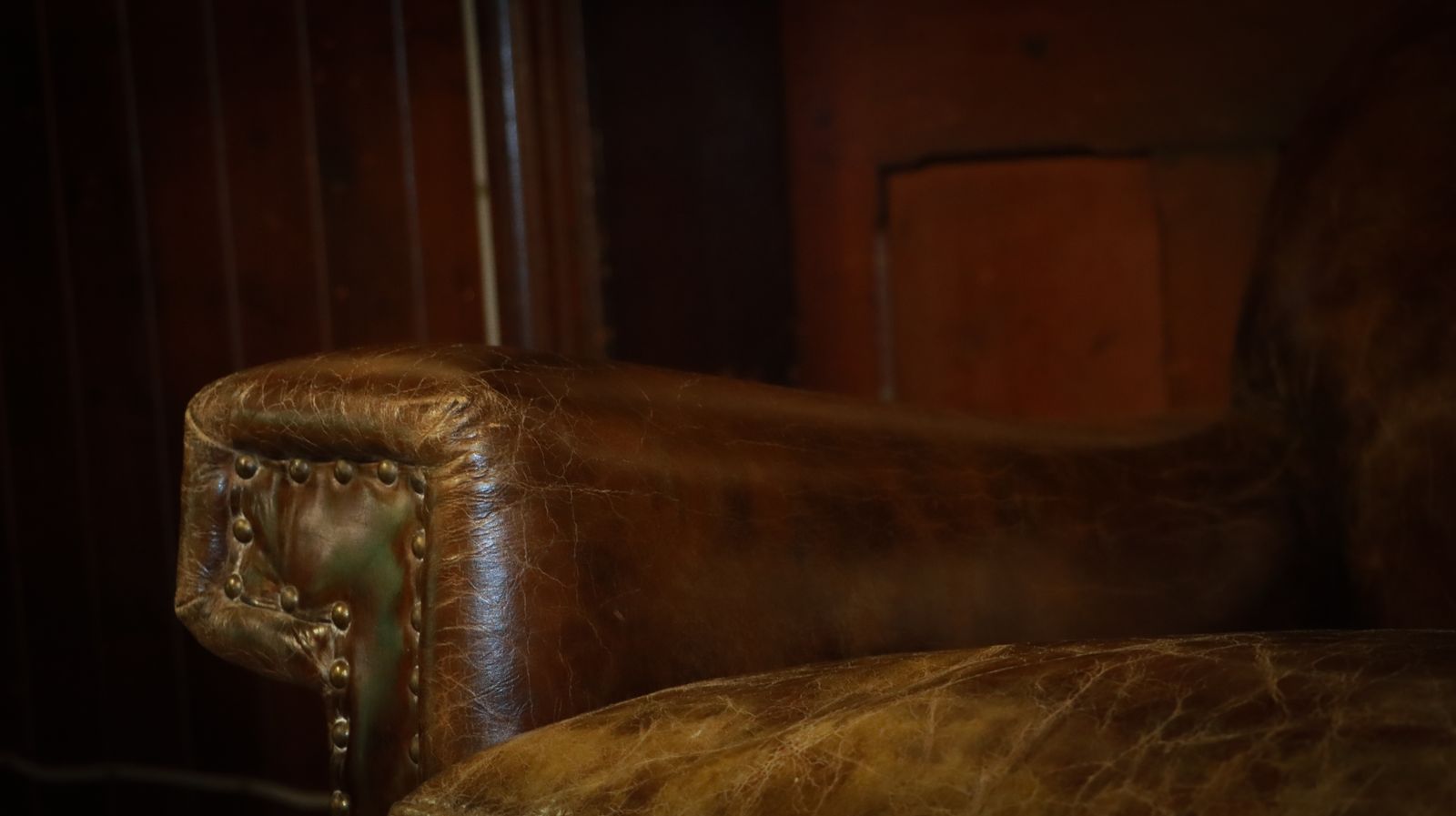 photo for sale Truly Stunning Timothy Oulton Halo Leather Sofa Antique Whisky Tan Very Rare