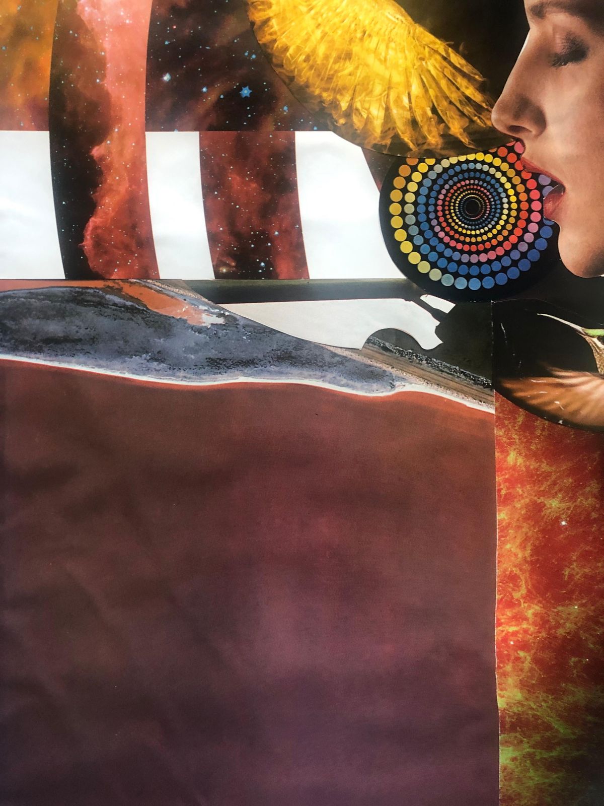 Bernard Herzog20th Paris School Collage Cutout Artwork Wonderful Interior Design Options20th Century photo Art