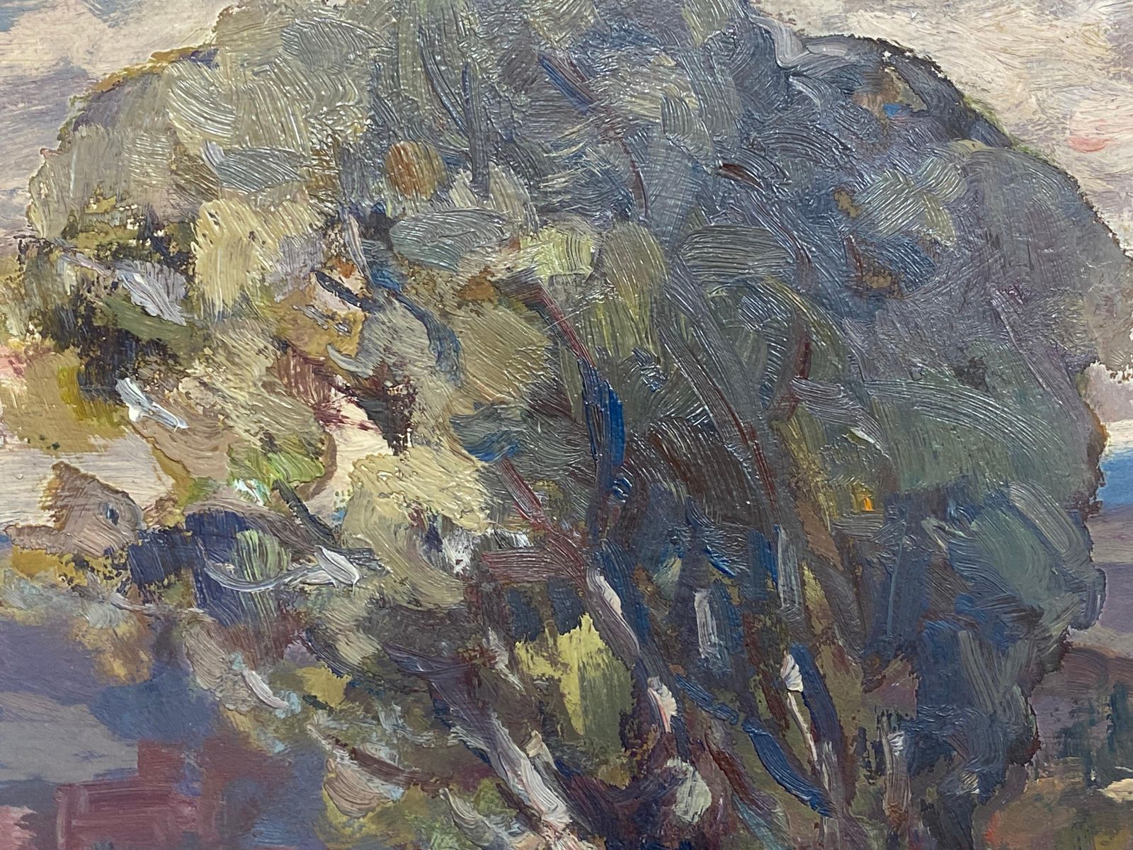 Leon Hatotfrench Impressionist Oil Landscape, Cattle In Meadowearly 20th Century photo 637.0