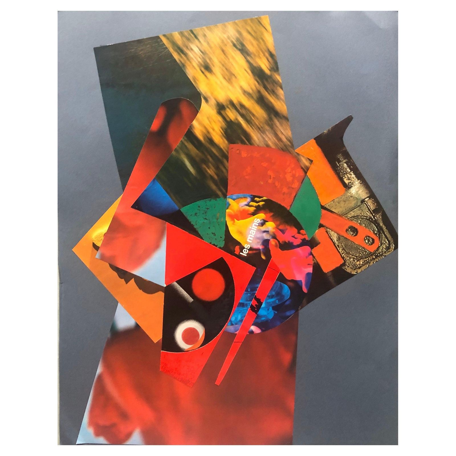 Bernard Herzog20th Paris School Collage Cutout Artwork Wonderful Interior Design Options20th Century