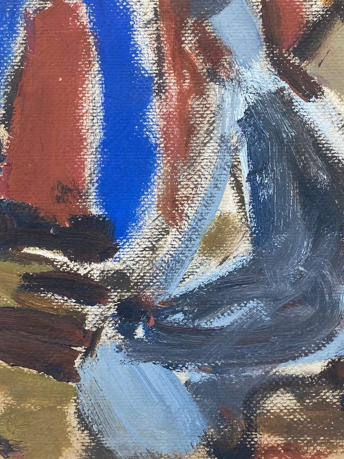Unknown20th Century German Modernist Oil Painting, Figurecirca 1940s photo Art