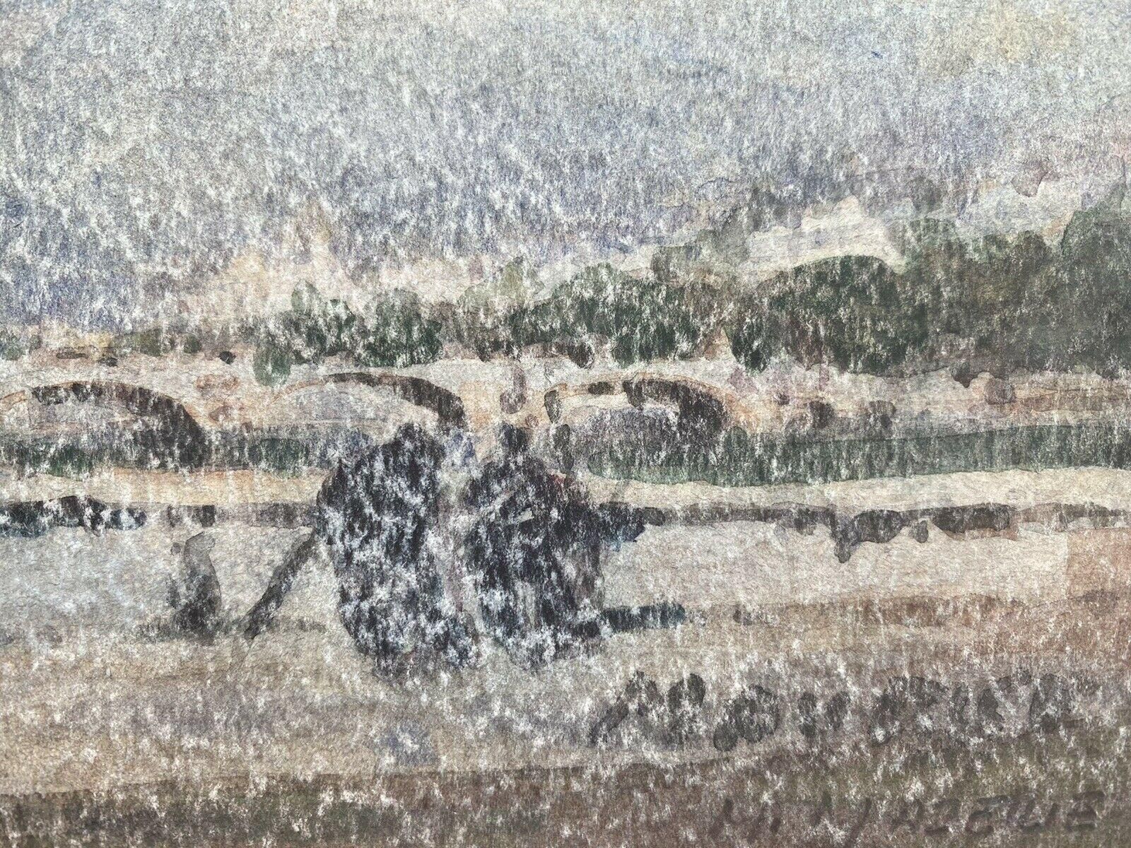 Unknownmaurice Mazeilie, French Impressionist City Landscape Scene20th Century photo Art