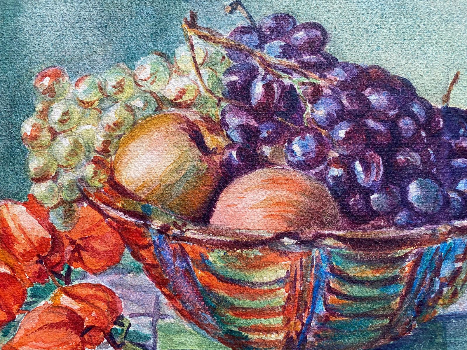 Unknownearly 1900's French Impressionist Signed Watercolour By Marie Carreaucirca 1900s photo for sale