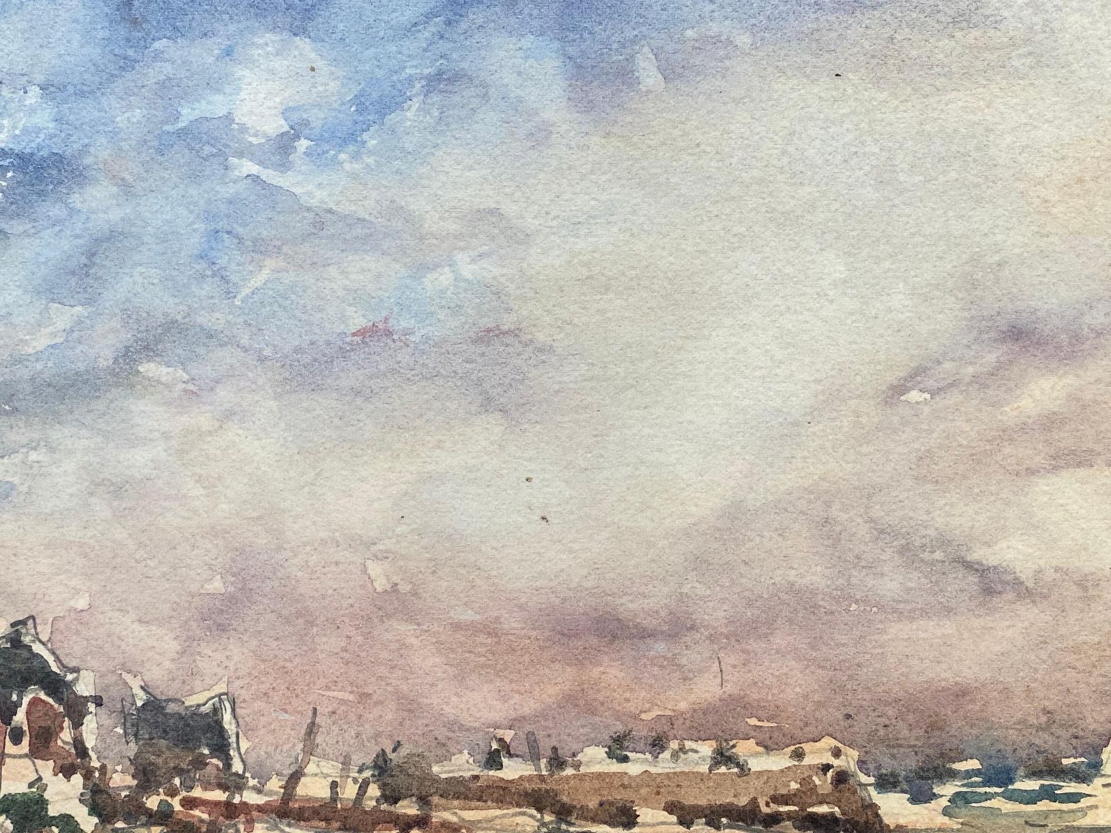 Unknownmaurice Mazeilie, French Impressionist Watercolour   Beach Landscape20th Century photo Art