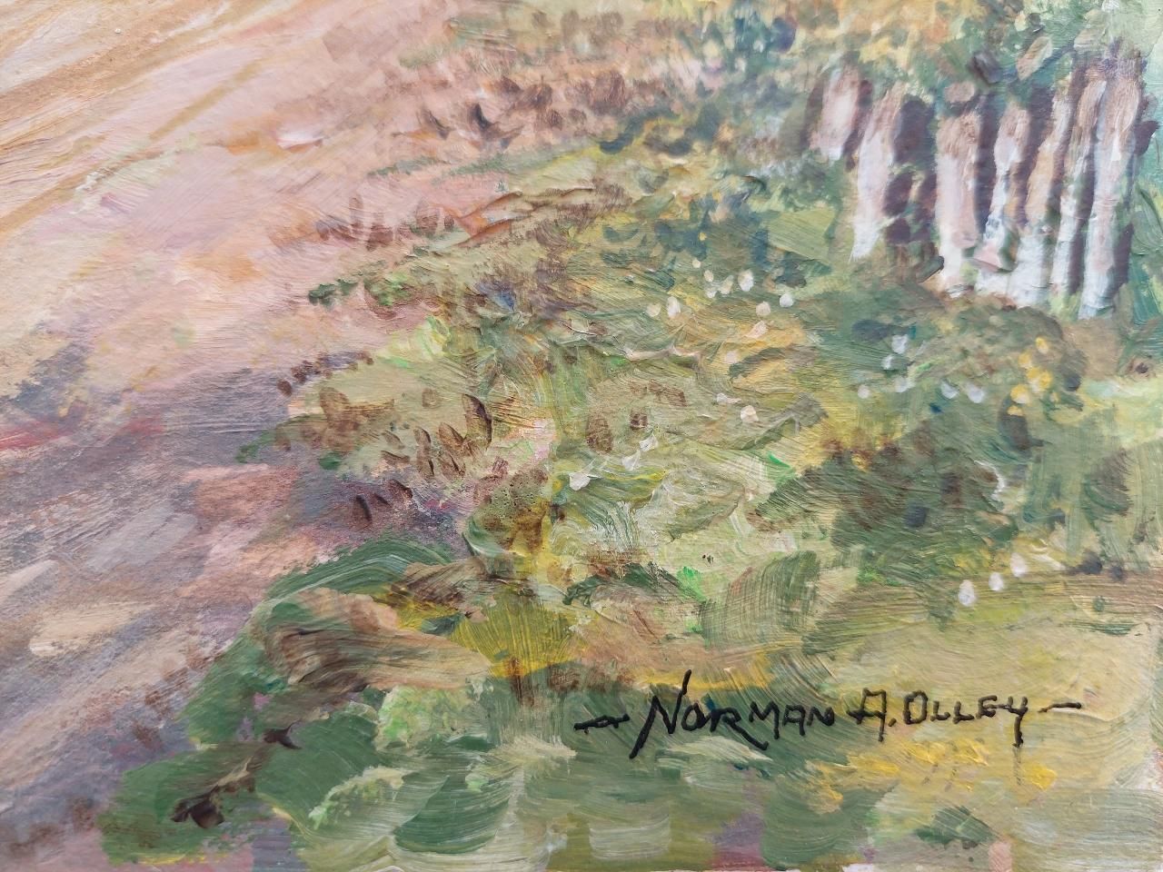 English  School20th Century Traditional English Painting A Farm In Claygate, Surrey20th Century photo vintage