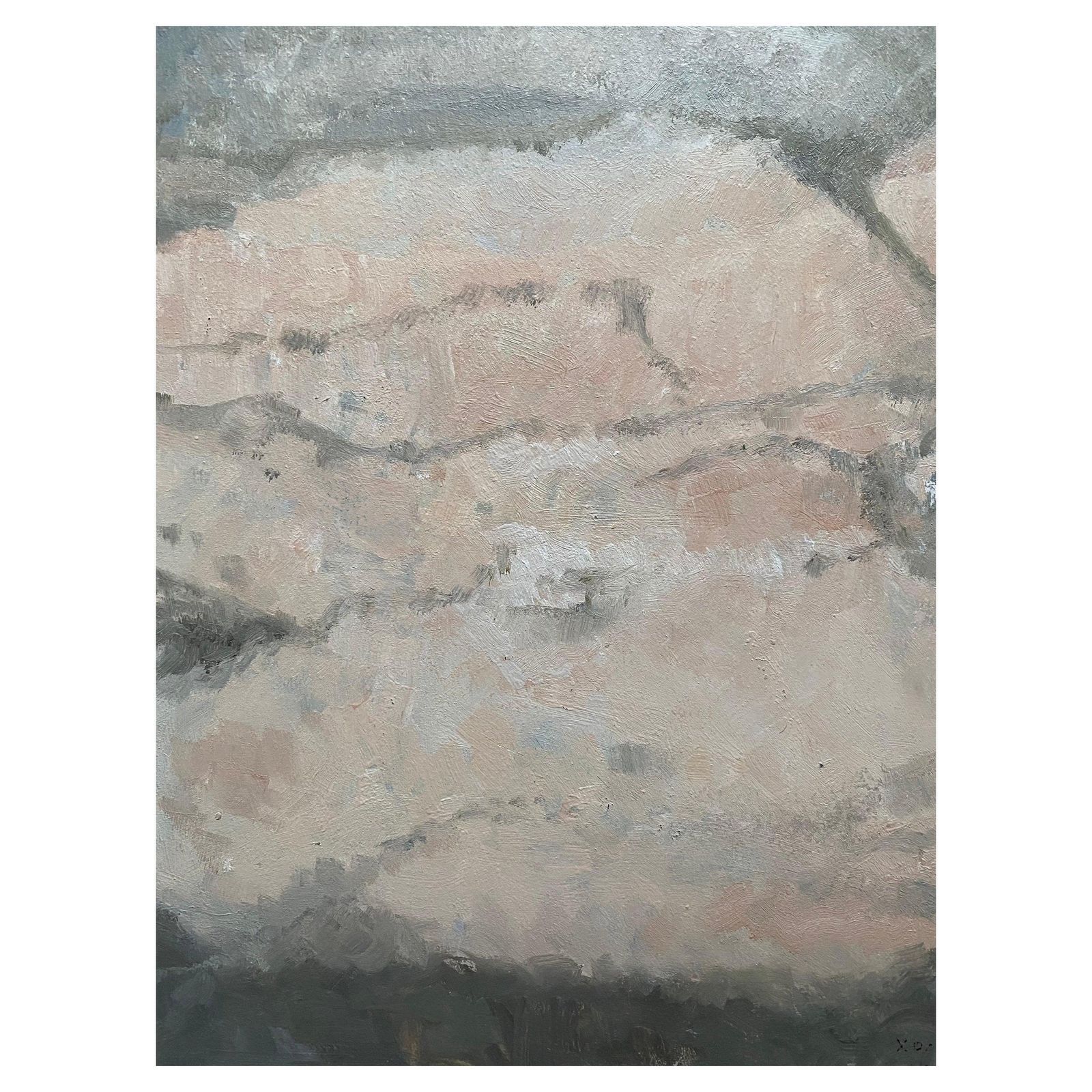 Unknownyvette Dubois Habasque, French Cubist Abstract Paintingcirca 2000s
