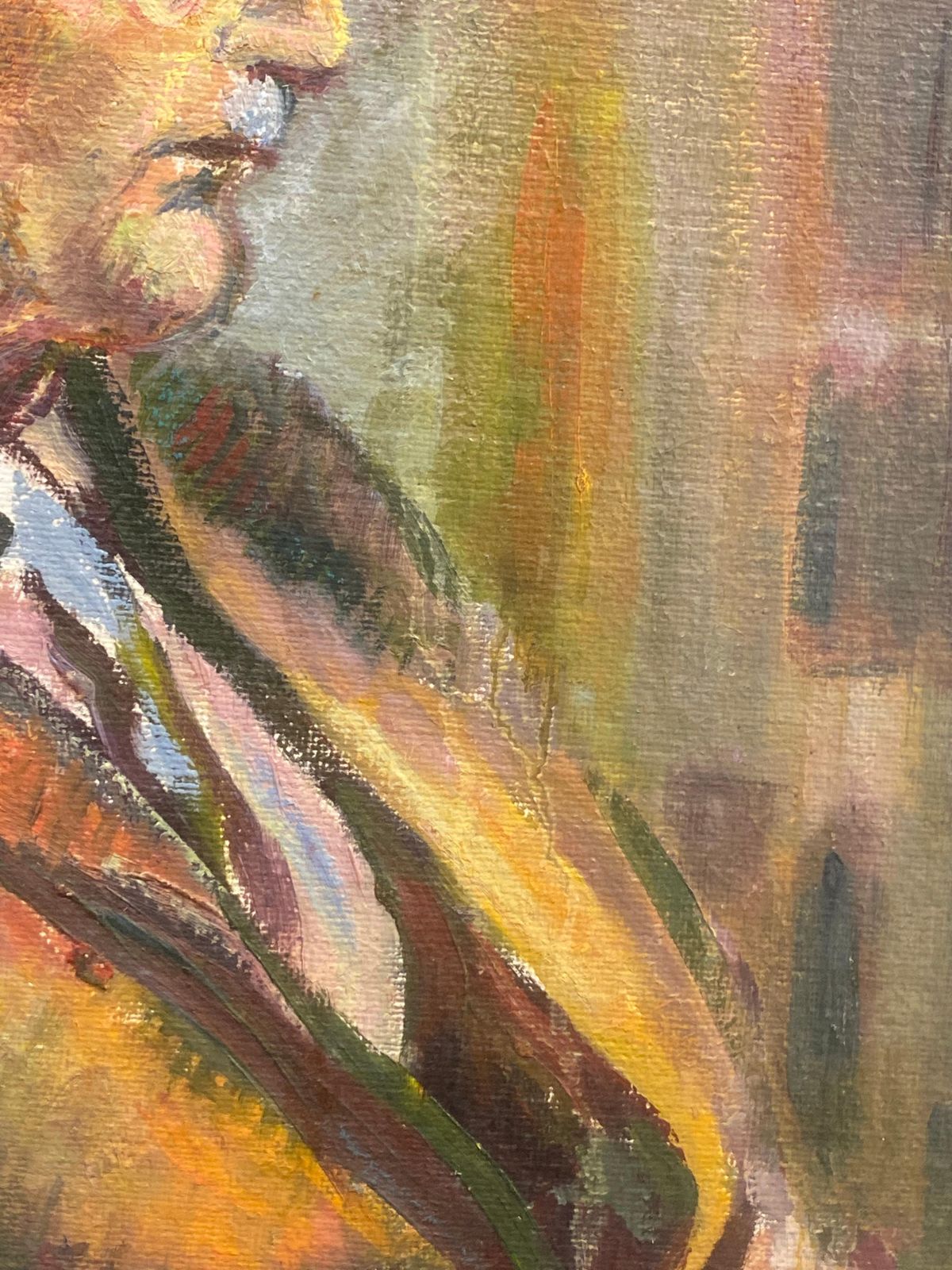 Unknown1960's British Original Oil Painting, Wise Man Portraitcirca 1960s photo for sale